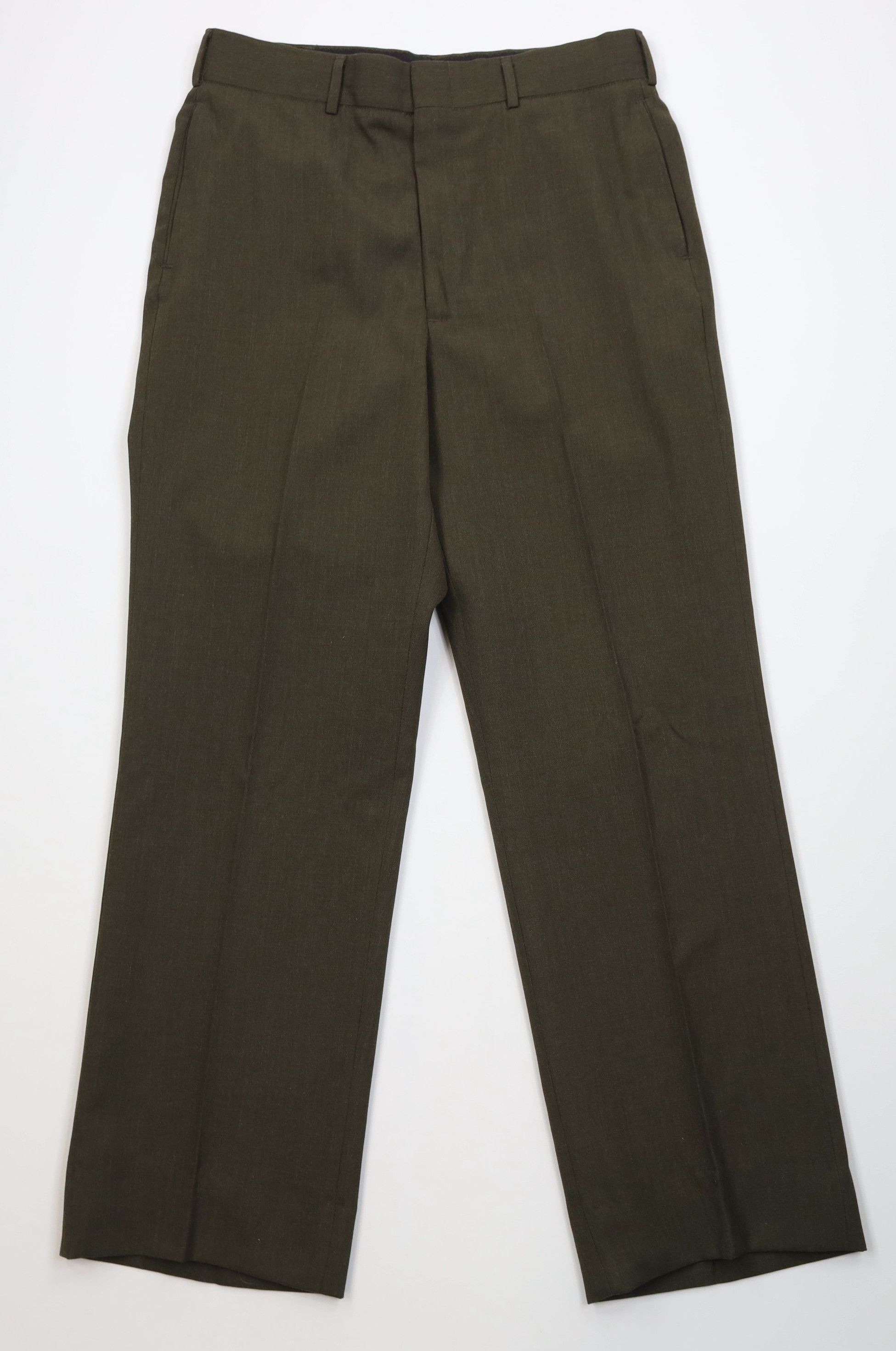 Vintage Vintage 90s USGI Marines Green Shade 2212 Wide Leg Pants USA Size US 34 / EU 50 - 1 Thumbnail