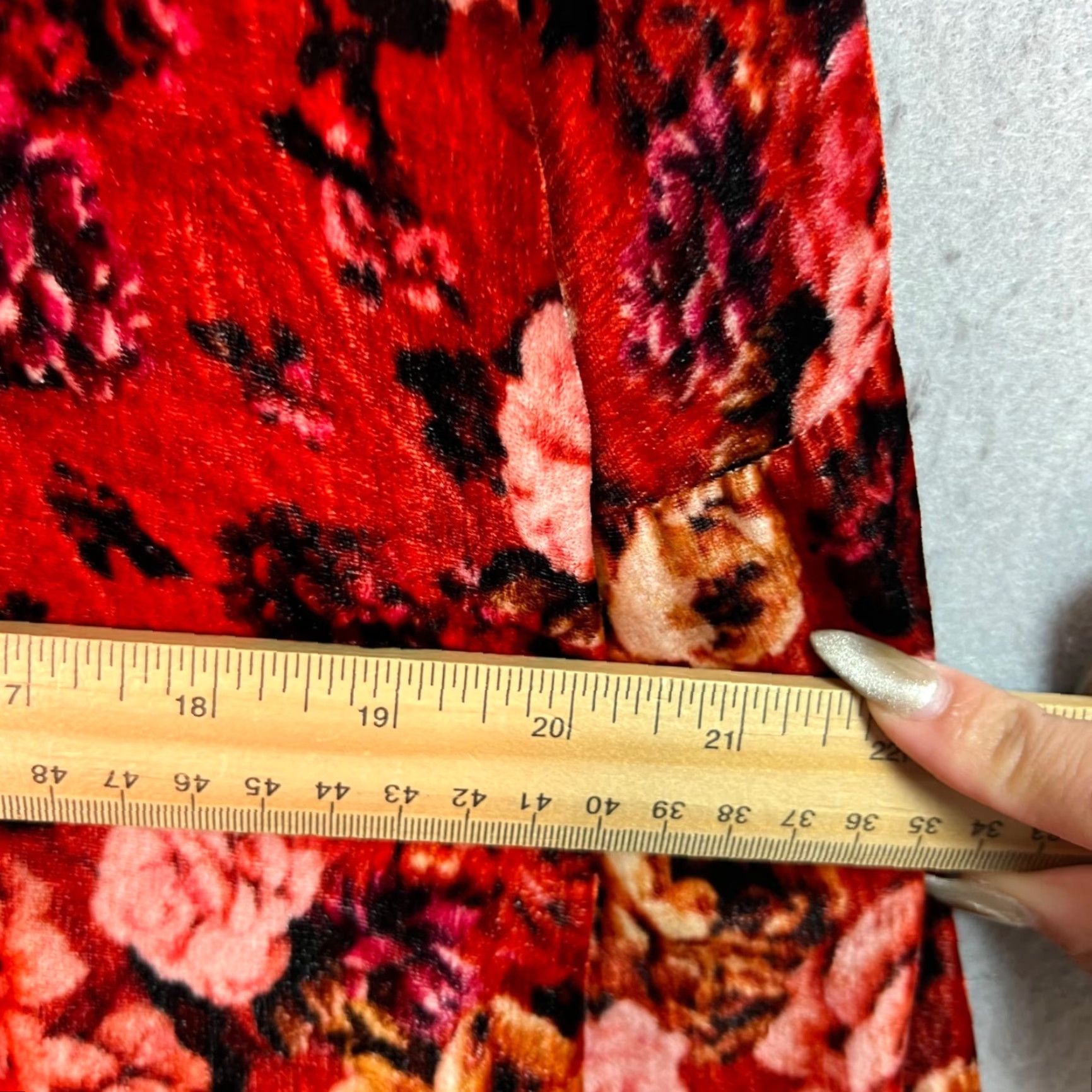 Johnny Was VINTAGE Johnny Was Floral Open Cardigan Sweater Womens Medium Red with Sequin Trim Size M / US 6-8 / IT 42-44 - 5 Thumbnail