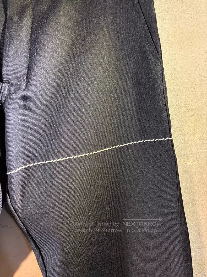 Comme des Garcons Comme Des Garcons size L Contrast Stitch Trousers Size US 27 - 4 Thumbnail