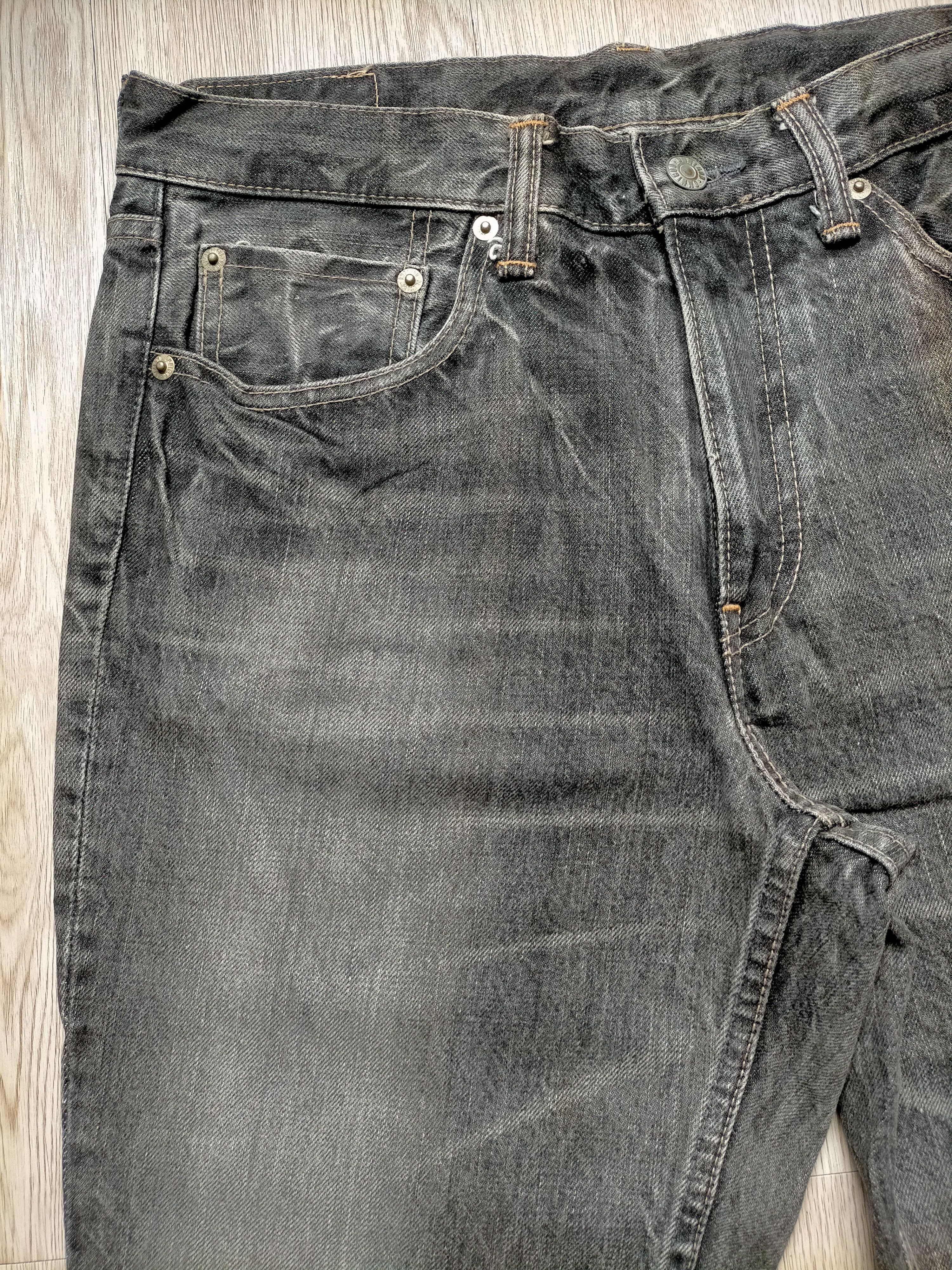 OMNIGOD OMNIGOD Japanese Flare Jeans Boot cut black Denim Size US 31 - 4 Thumbnail