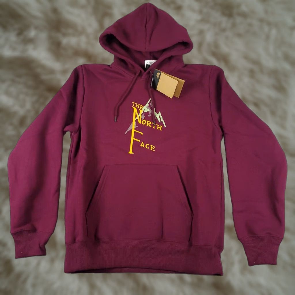 The North Face The North Face Hoodie Mens Small Purple Pullover Sweatshirt Classic Outdoor Size US S / EU 44-46 / 1 - 1 Thumbnail