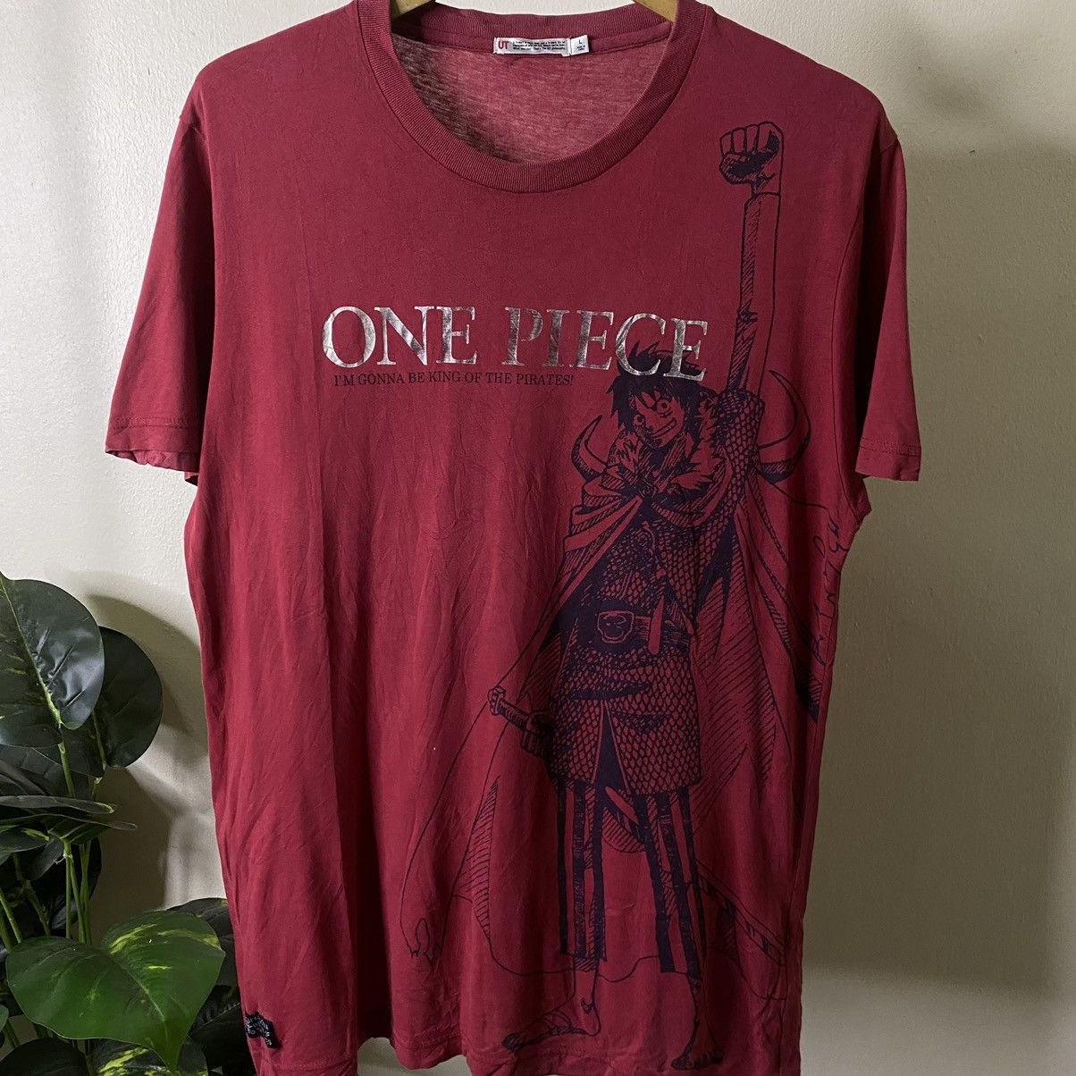 One Piece One Piece Monkey D Luffy Anime Japanese Manga Series Tee Size US M / EU 48-50 / 2 - 2 Thumbnail