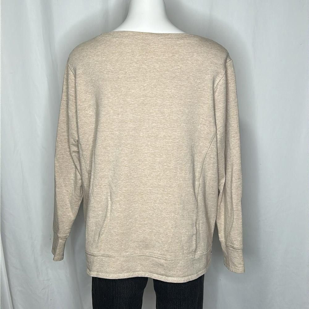 Designer PHILOSOPHY Pullover Top w/ Kangaroo Pocket 1X Size XL / US 12-14 / IT 48-50 - 3 Thumbnail