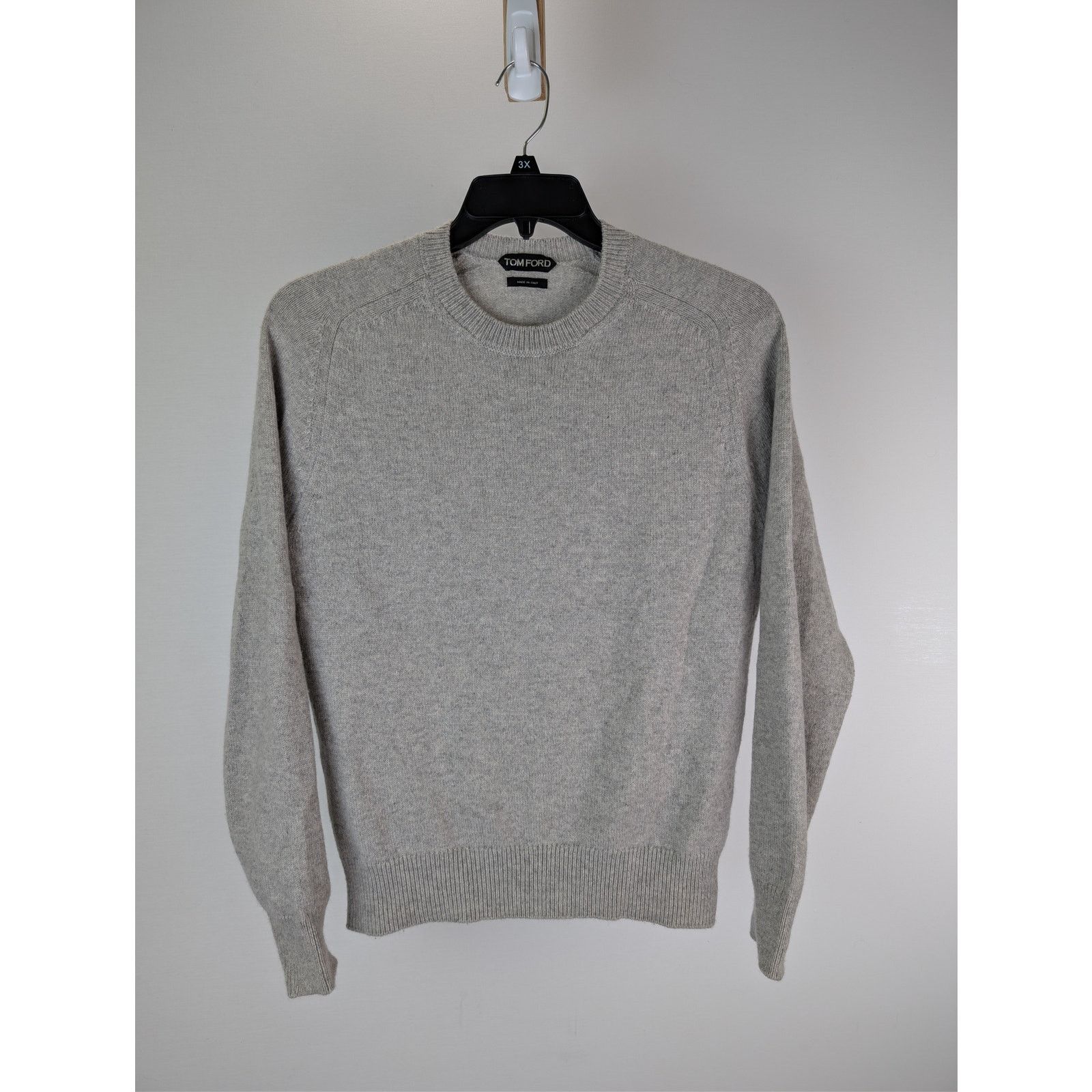 Tom Ford o1rshd1 CC20 cashmere crew-neck sweater in Grey Size US M / EU 48-50 / 2 - 8 Thumbnail