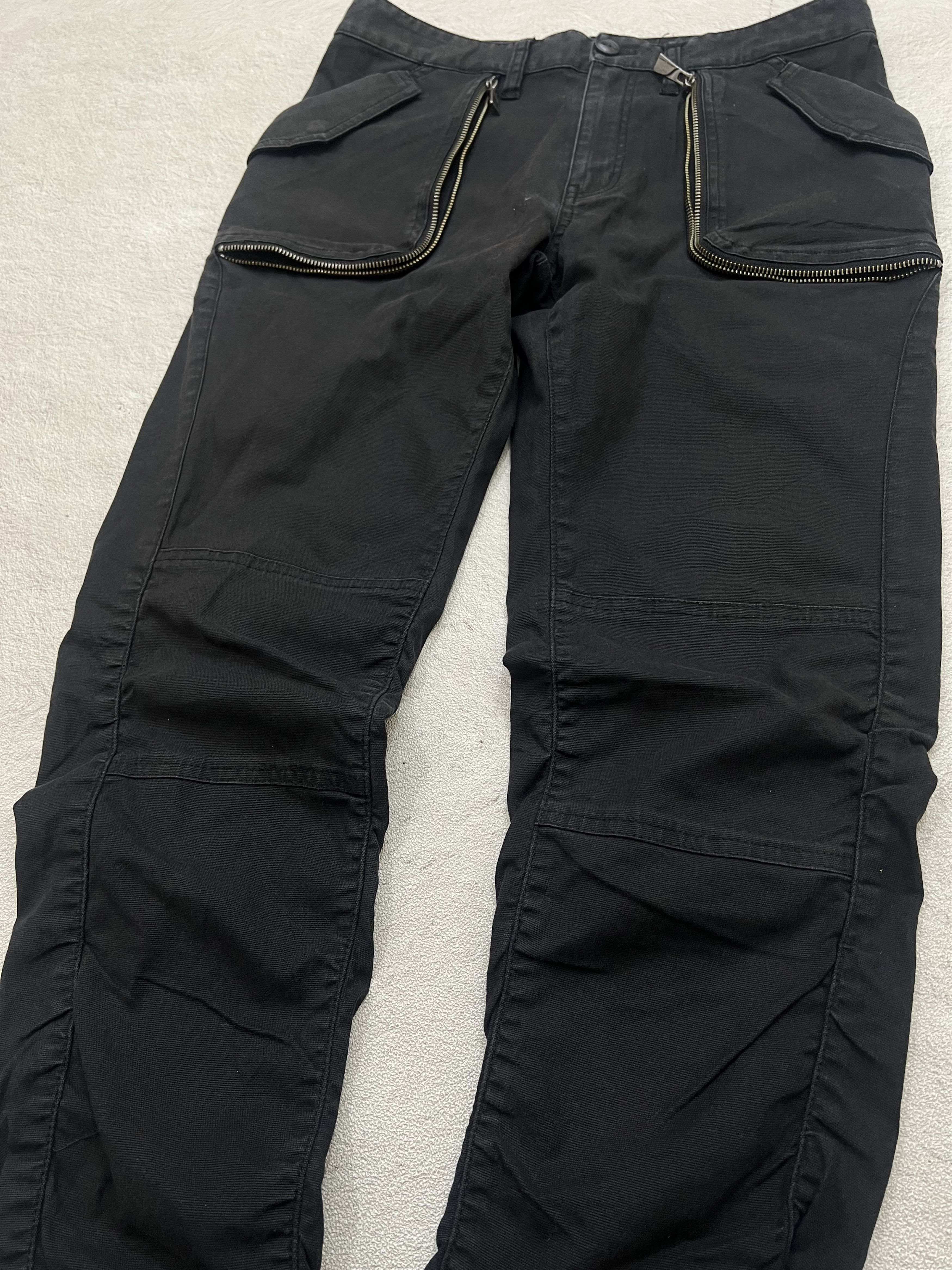 Katharine Hamnett London 2000s Hamnett London Flare Work Fatigue Ruched y2k Lgb Ifsix Size US 29 - 3 Thumbnail