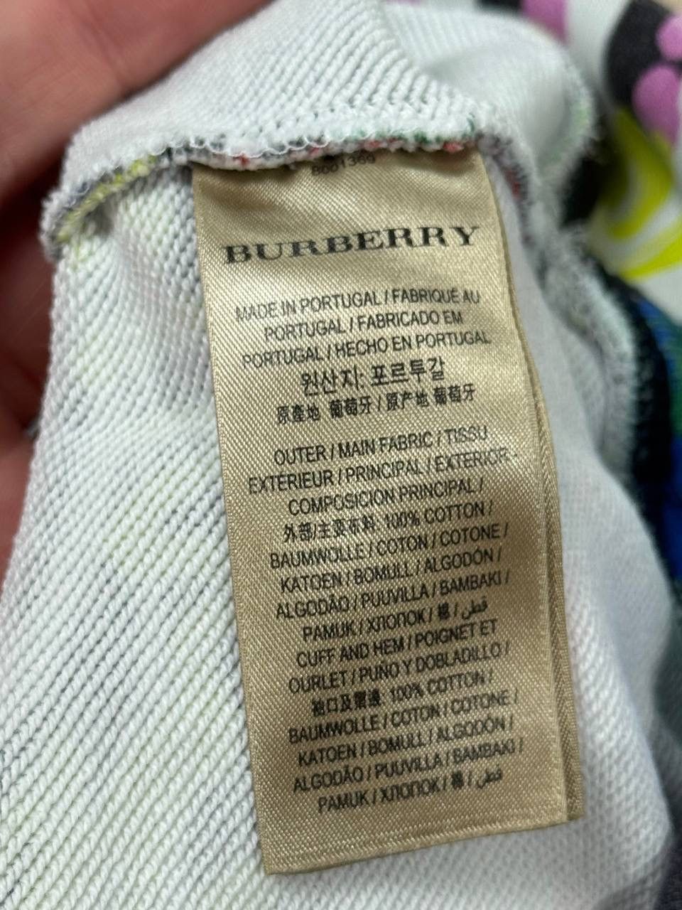 Burberry Burberry Graffiti Logo Print Hoodie Multicolor Sweatshirt S Size US S / EU 44-46 / 1 - 5 Thumbnail