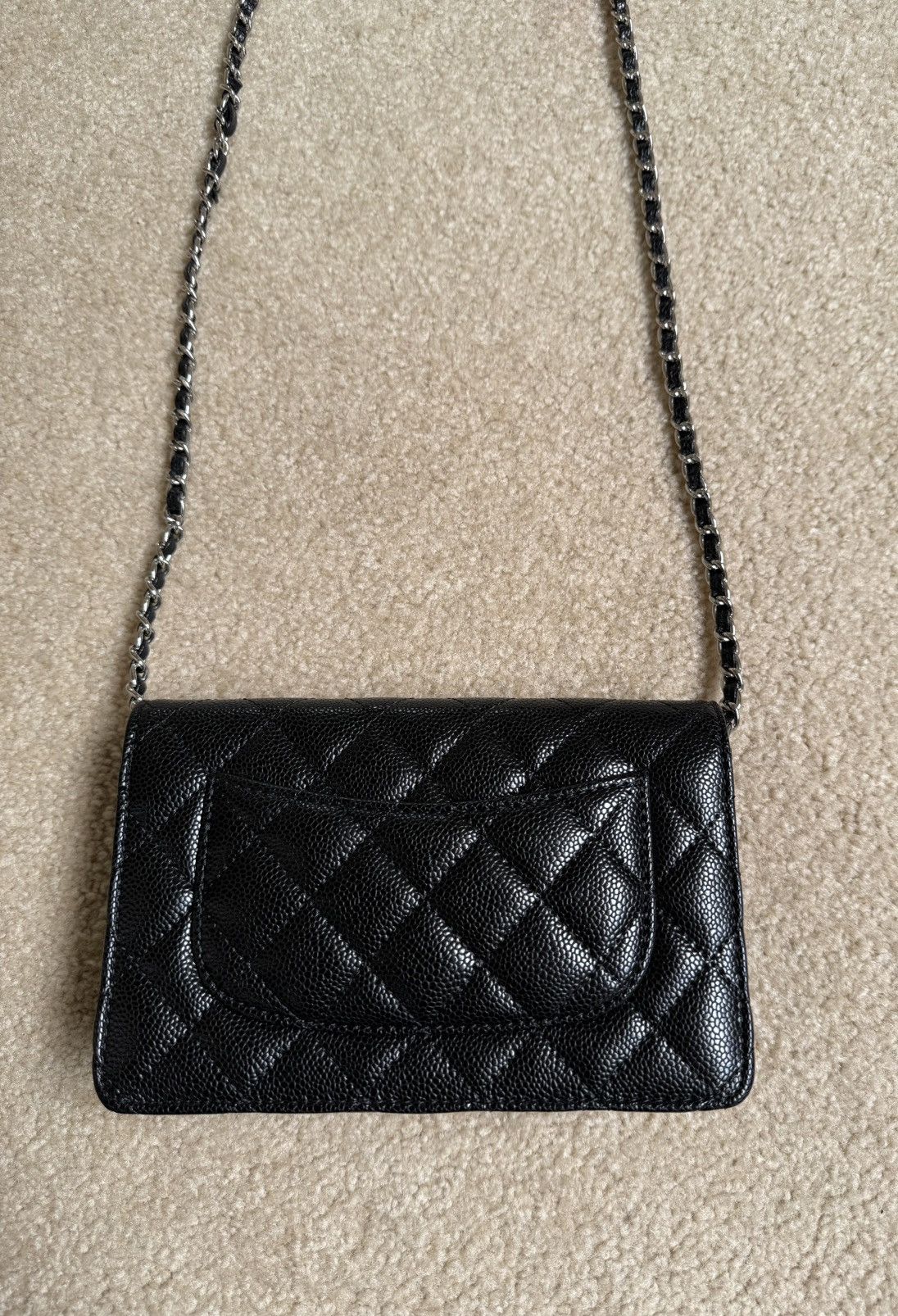 Other Quilted Leather Shoulder Bag wallet on chain Size ONE SIZE - 5 Thumbnail