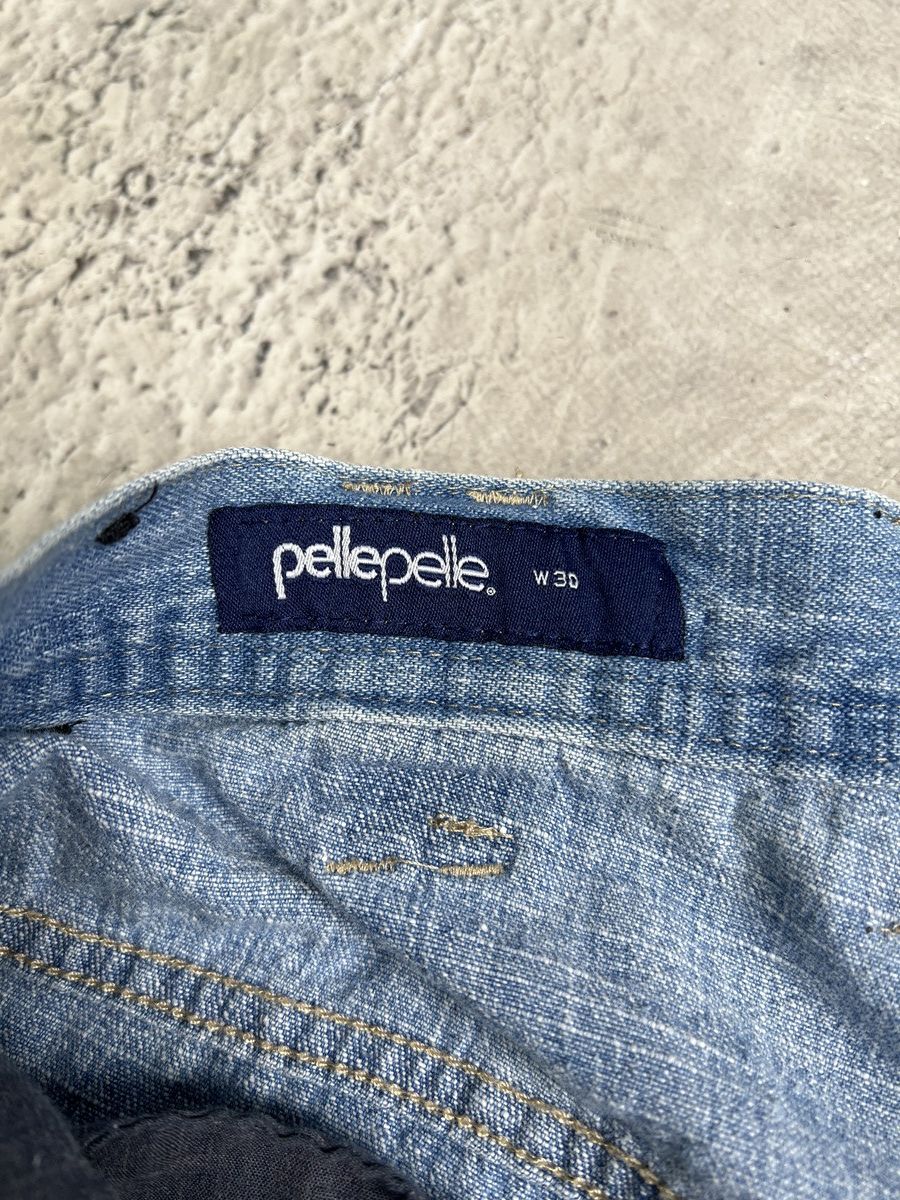 Pelle Pelle Pelle Pelle cargo denim distressed shorts pants Size US 30 / EU 46 - 6 Thumbnail