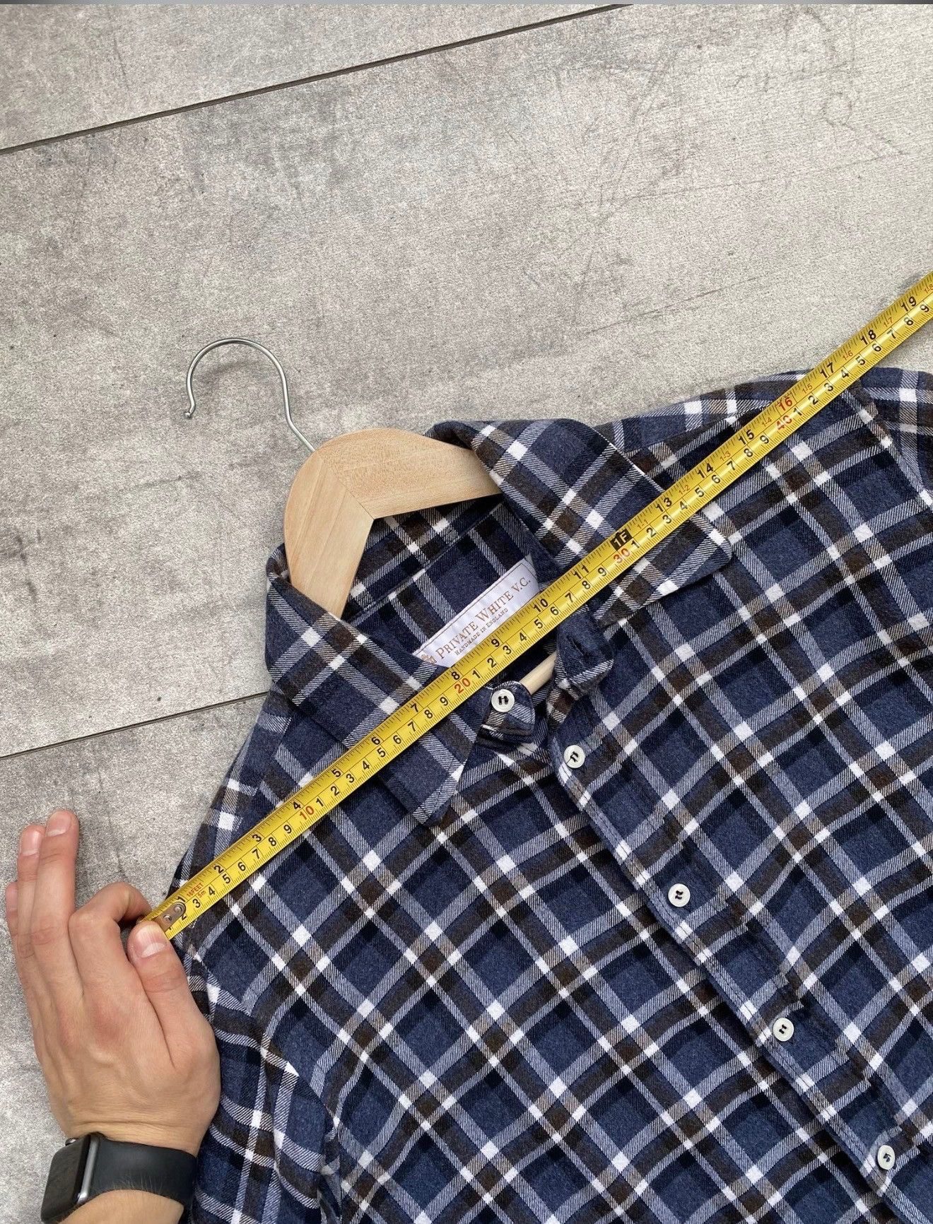 Private White V.C. Private White V.C Flannel Size US L / EU 52-54 / 3 - 9 Thumbnail