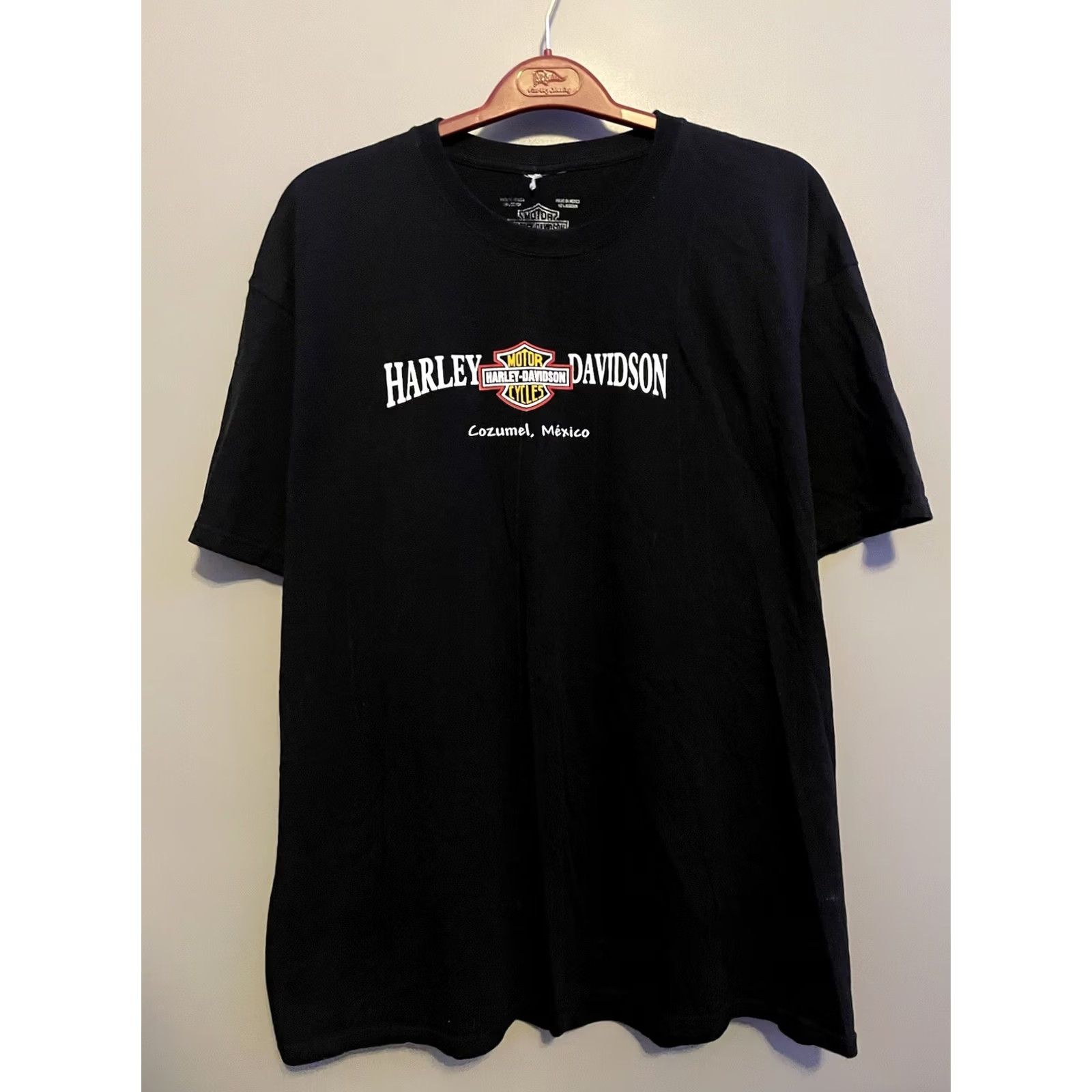 Harley Davidson Harley-Davidson T-Shirt Mens 2XL Black 90s Theme Size US XXL / EU 58 / 5 - 3 Thumbnail