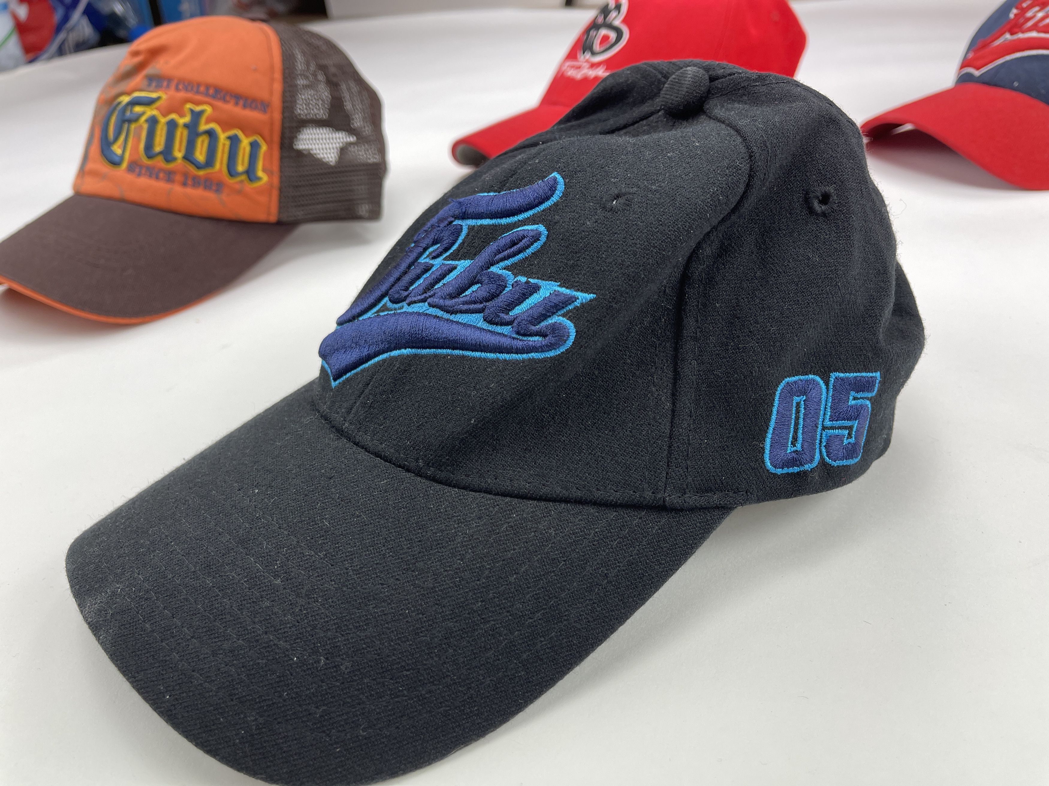 Fubu Fubu snapback, vintage hip hop hat, 90s hip-hop, 1990s Size ONE SIZE - 4 Thumbnail
