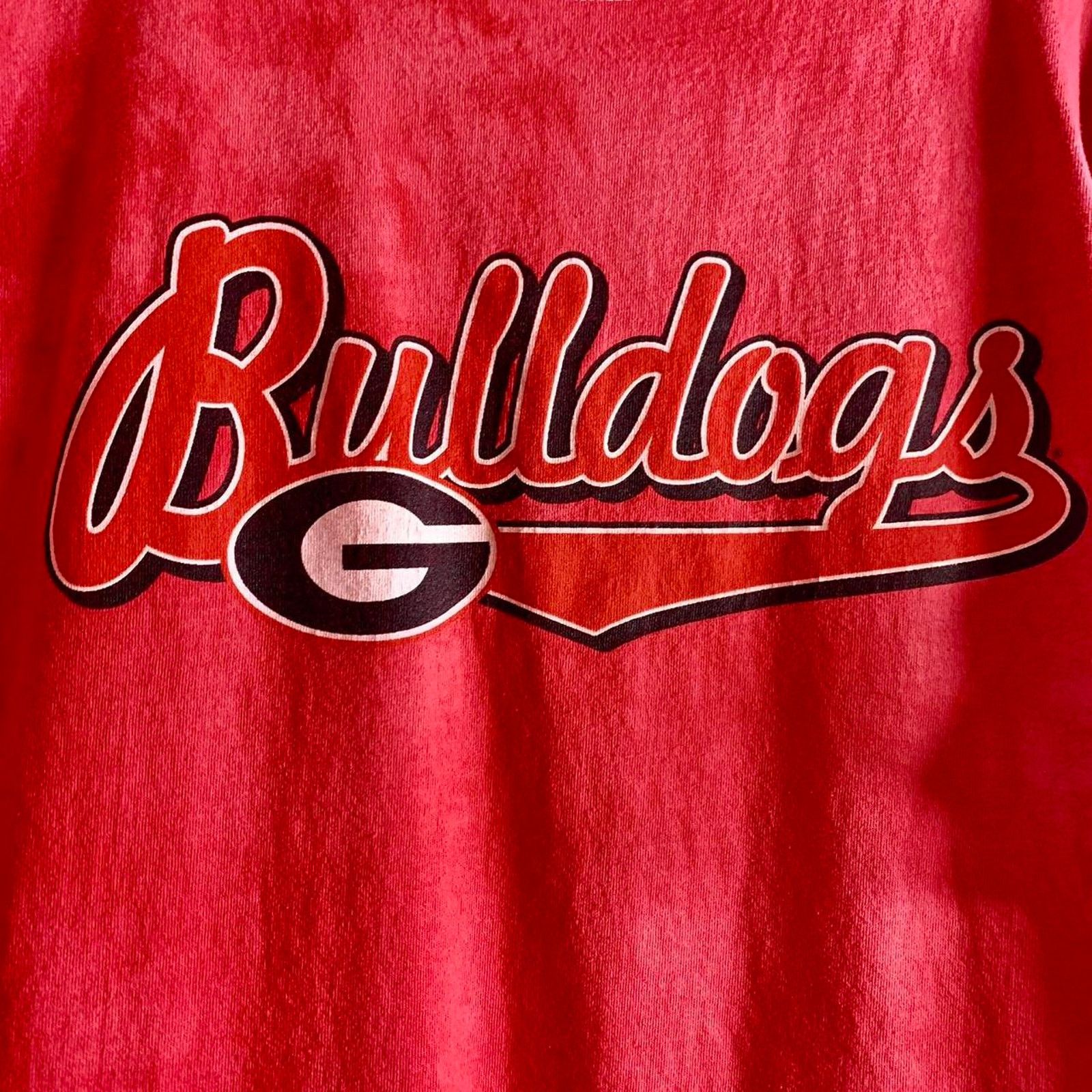 Delta vintage Y2K 2002 NCAA GEORGIA BULLDOGS long sleeve tee shirt Size US XL / EU 56 / 4 - 1 Thumbnail