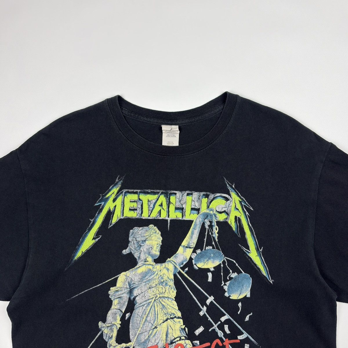 Metallica Vintage Metallica And Justice For All T-shirt European Tour Size US L / EU 52-54 / 3 - 4 Thumbnail