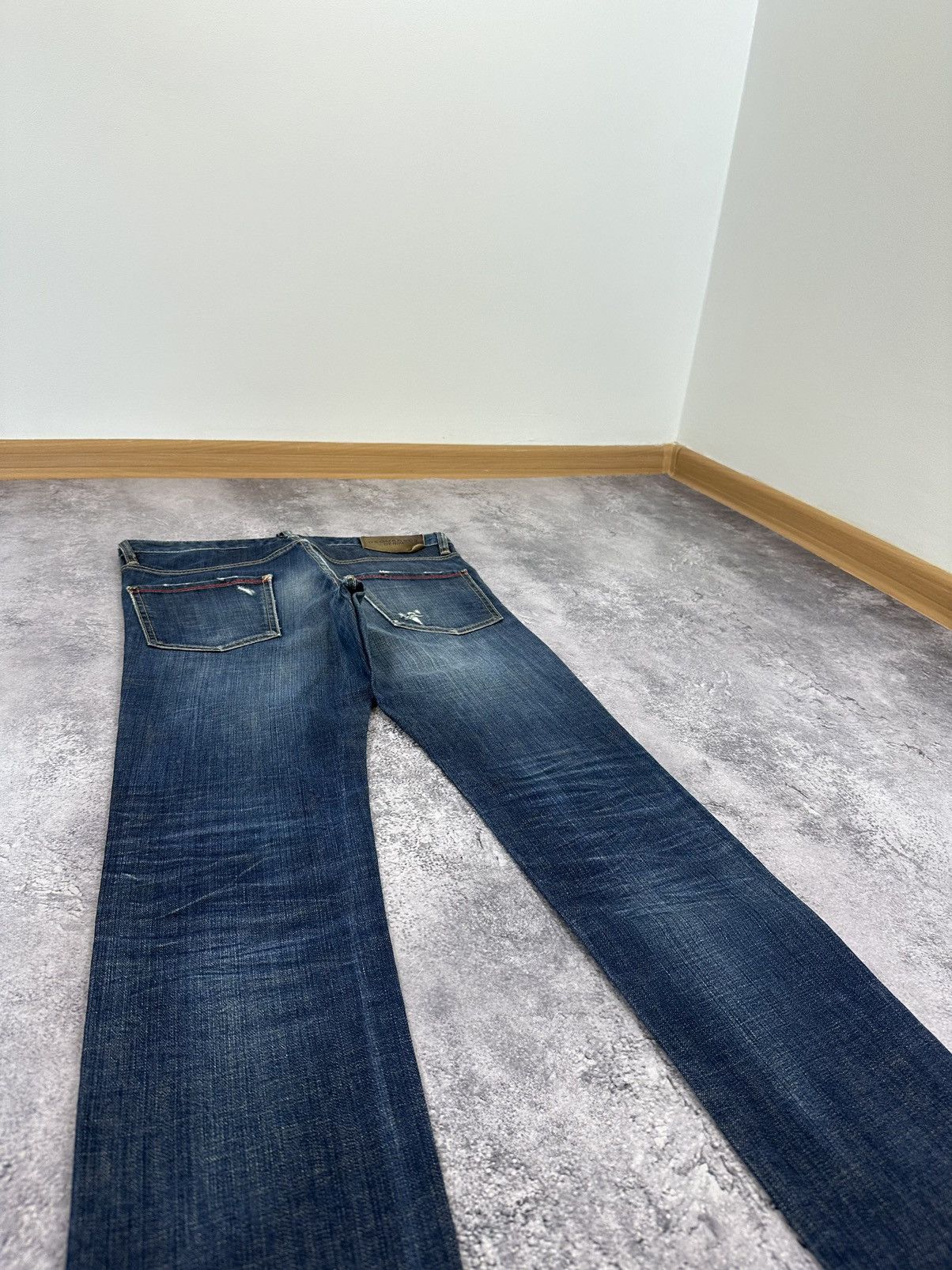 Dsquared2 Dsquared2 Avant Garde Distressed Designer Rare Opium Jeans Size US 32 / EU 48 - 10 Thumbnail