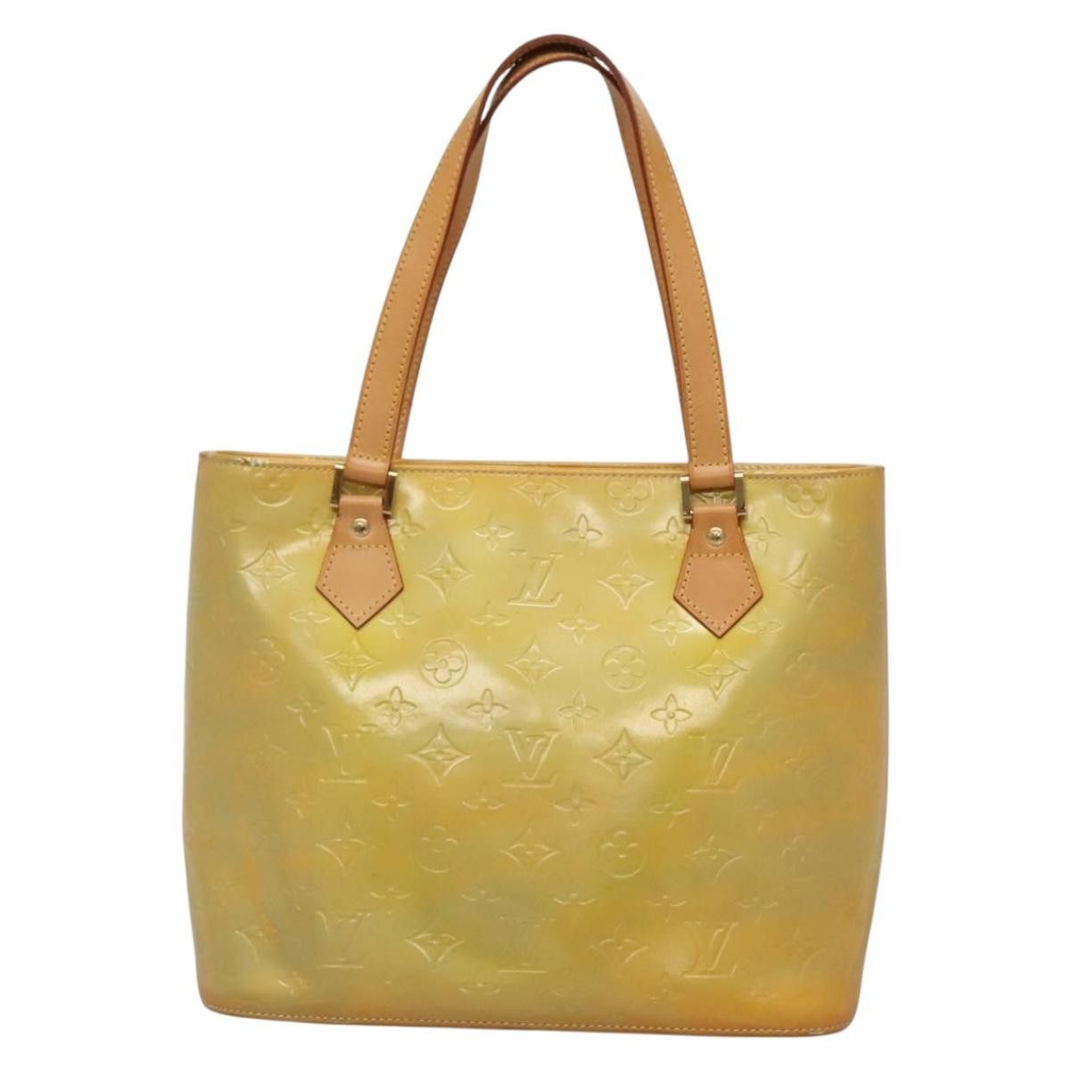 Louis Vuitton LOUIS VUITTON Monogram Vernis Houston Hand Bag Gris M91053 Size ONE SIZE - 13 Thumbnail