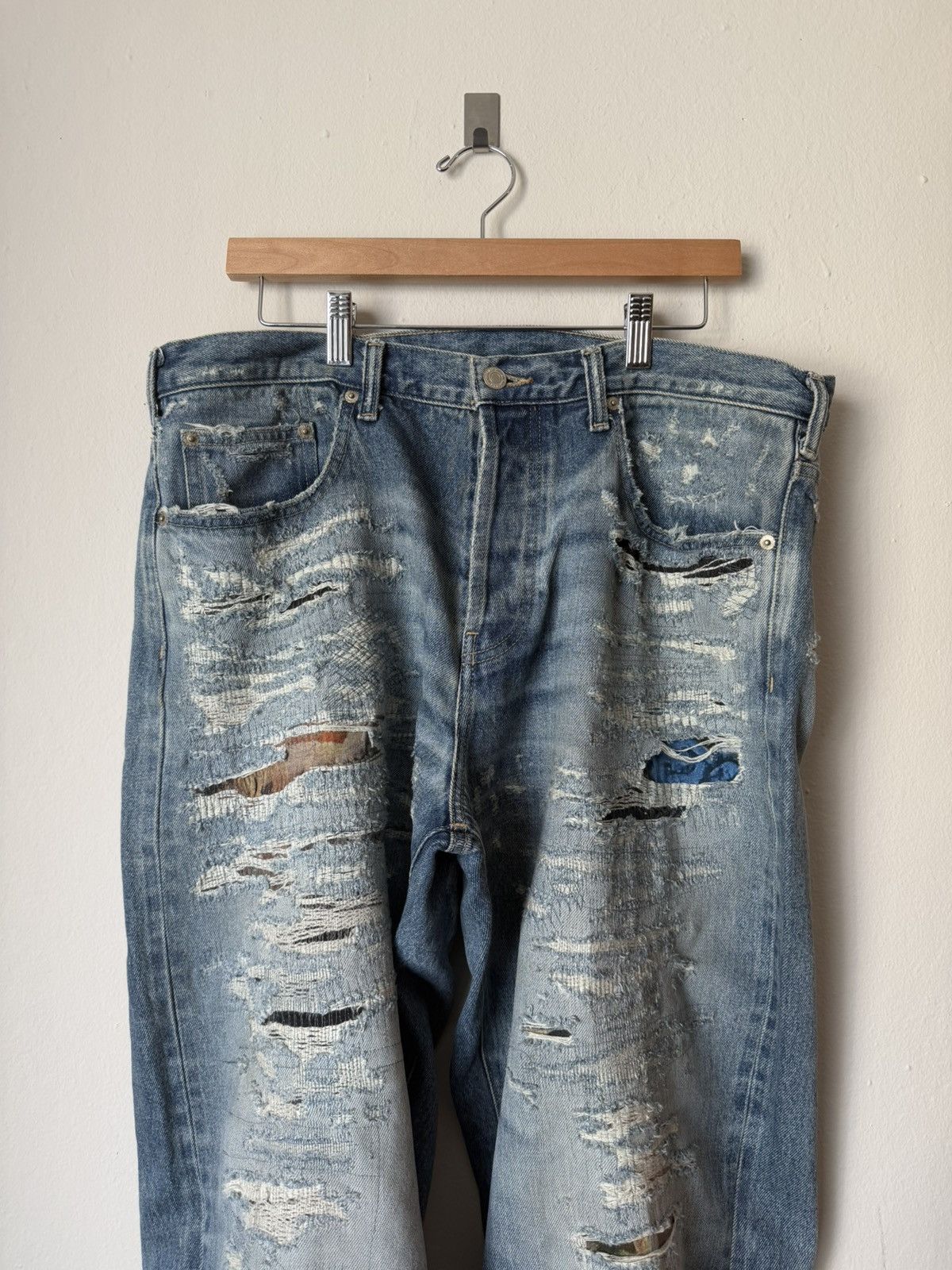 Maison Margiela × Supreme Supreme SS26 MM6 Maison Margiela Selvedge Jean Size 34 Size US 34 / EU 50 - 1 Thumbnail