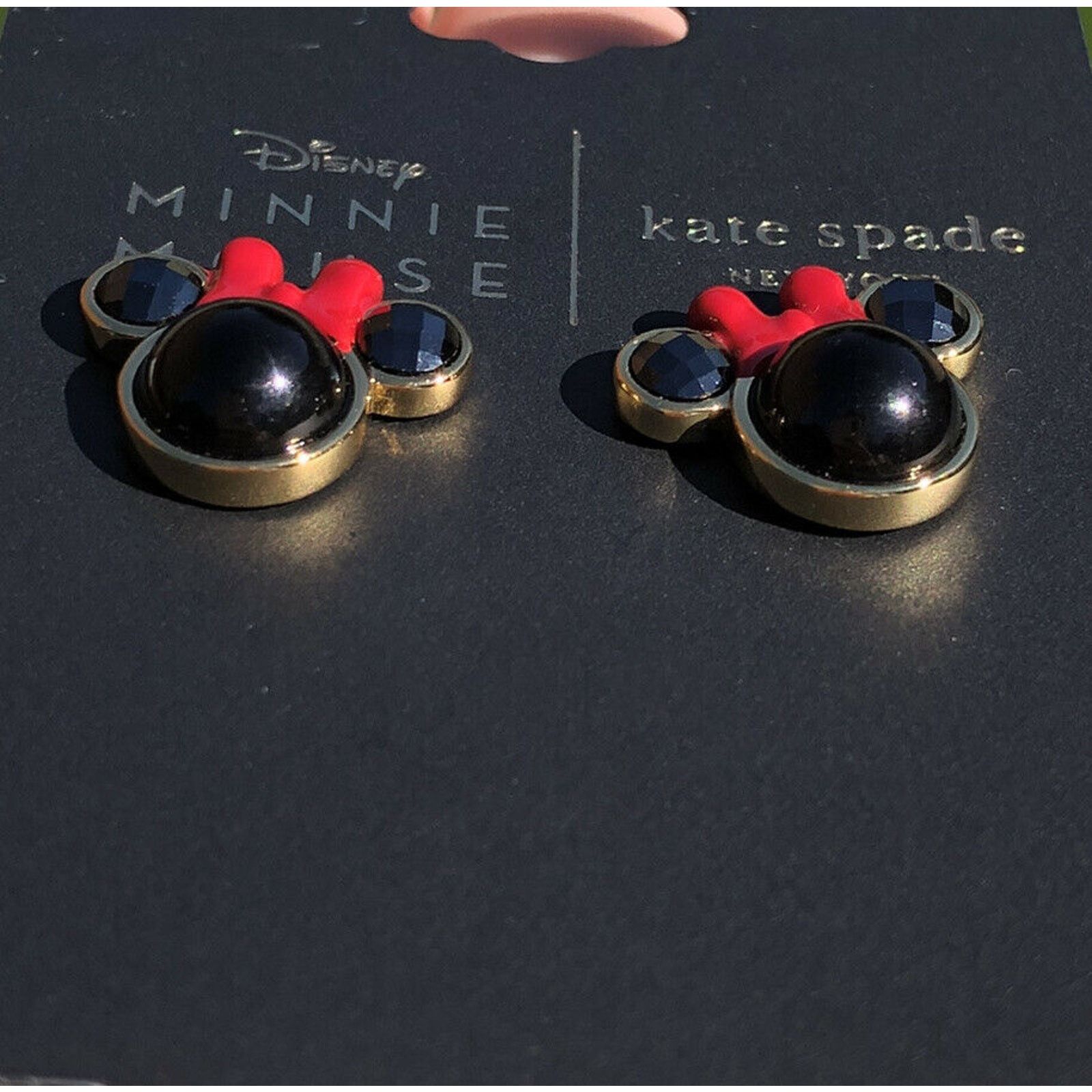 Kate Spade KATE SPADE MINNIE MOUSE STUD EARRINGS NWT MINNIE MOUSE Size ONE SIZE - 5 Thumbnail