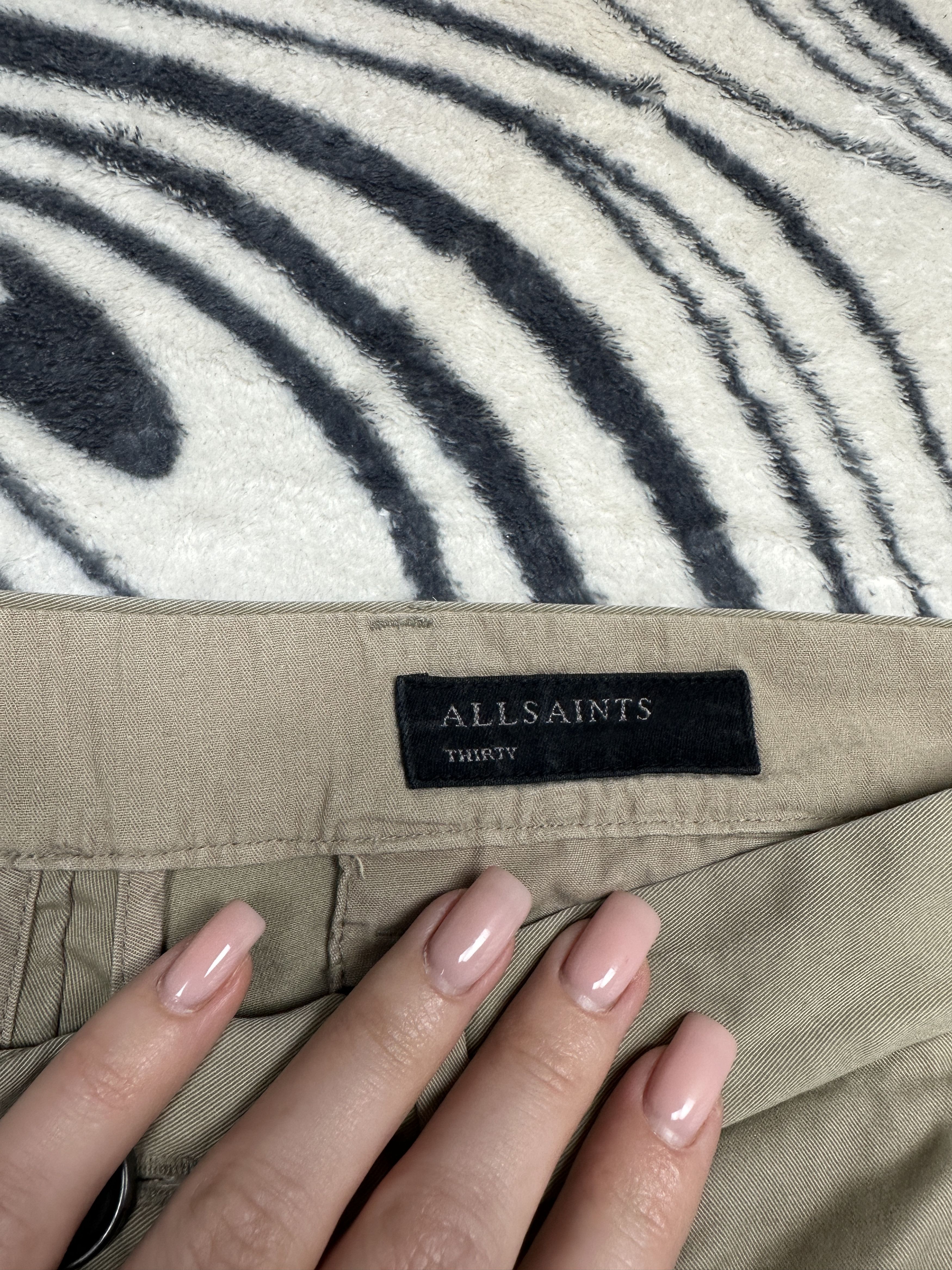Allsaints Allsaints Mens Karp Chino Pants Size US 30 / EU 46 - 3 Thumbnail