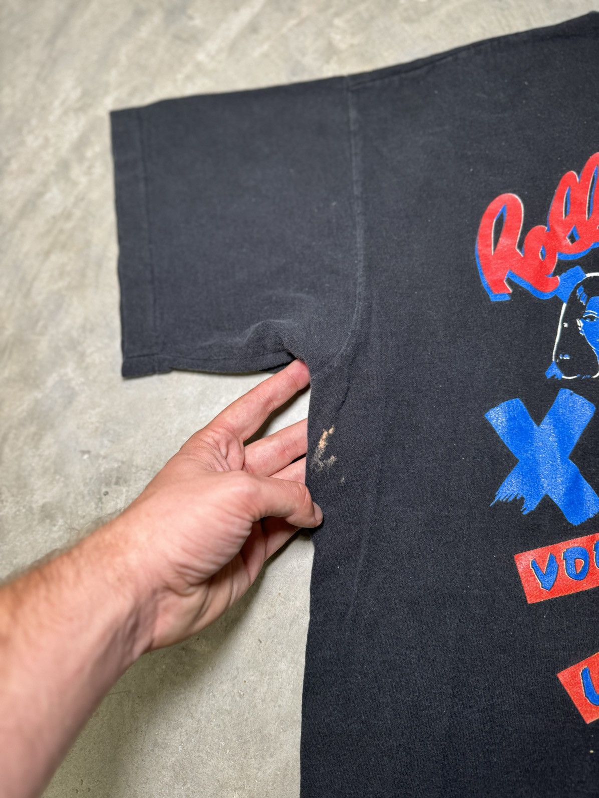 The Rolling Stones 1994 The Rolling Stones Voodoo Lounge Tour Grail Fruit Loom Size US XL / EU 56 / 4 - 6 Thumbnail