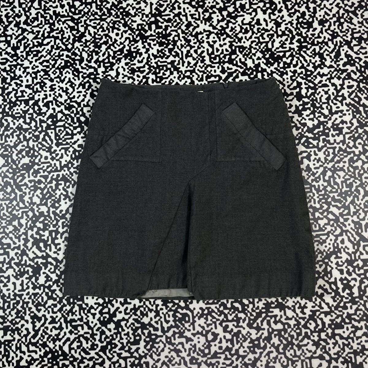 Chloe Chloe Wool Silk Flared Mini Skirt Luxury Casual Y2K Style Size 28" / US 6 / IT 42 - 4 Thumbnail