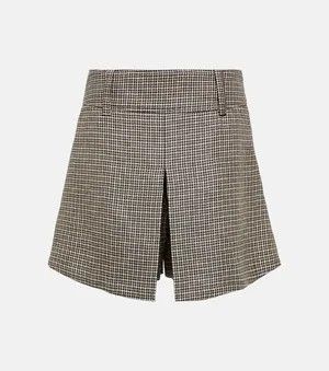 Brunello Cucinelli o1y0725 Mini Skirt in Multicolor Size 32" / US 10 / IT 46 - 1 Thumbnail