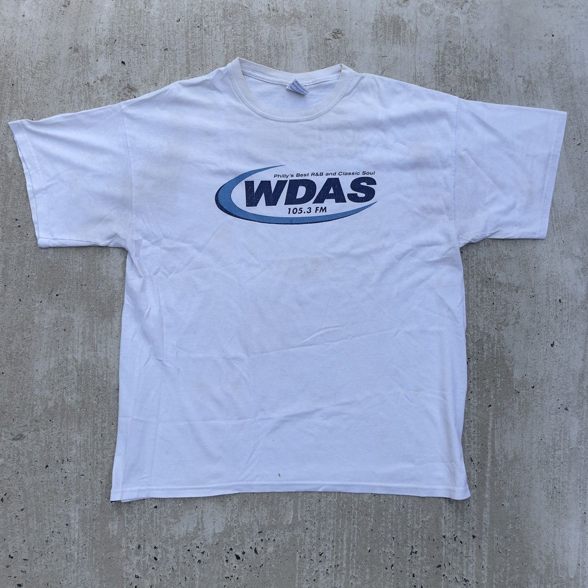 Vintage Vintage WDAS STEVE HARVEY MORNING SHOW Shirt Size US XL / EU 56 / 4 - 1 Thumbnail
