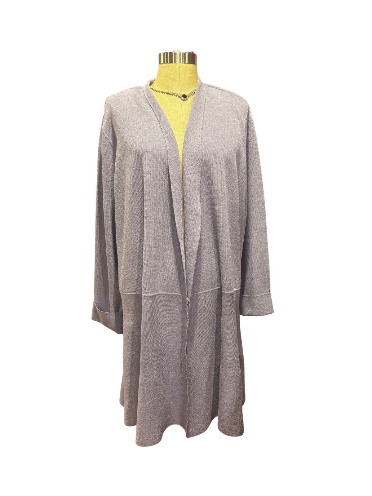 Anne Klein Women’s lilac open Cardigan.wt1112 Size M / US 6-8 / IT 42-44 - 8 Thumbnail