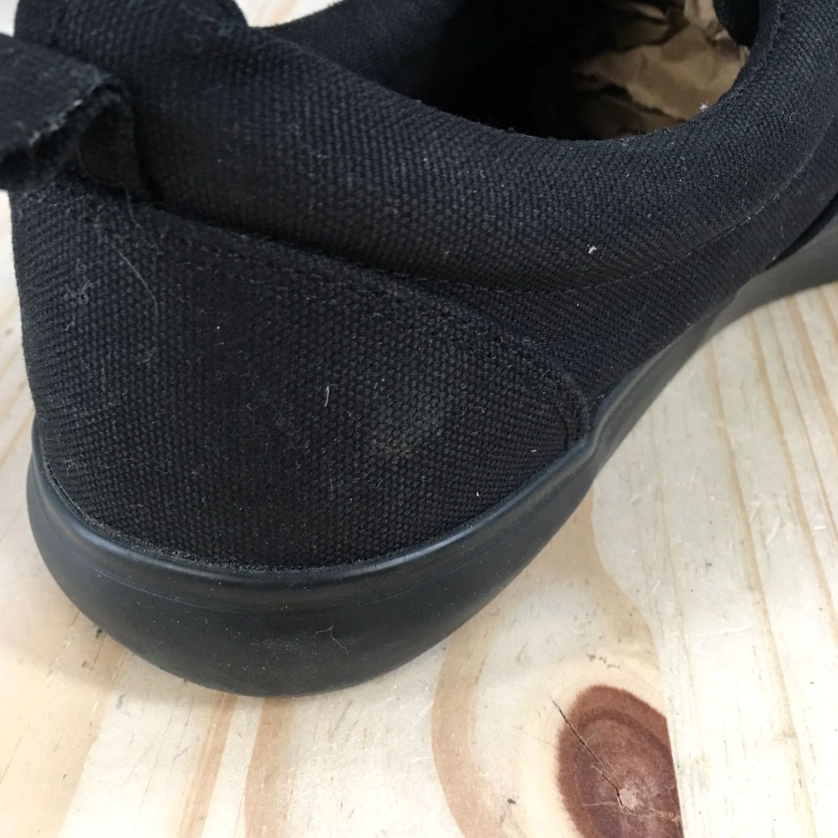 Vintage Goodfellow & Co Brady Low Top Sneakers Mens 11 Black Canvas Casual Lace Up Shoes Size US L / EU 52-54 / 3 - 4 Thumbnail
