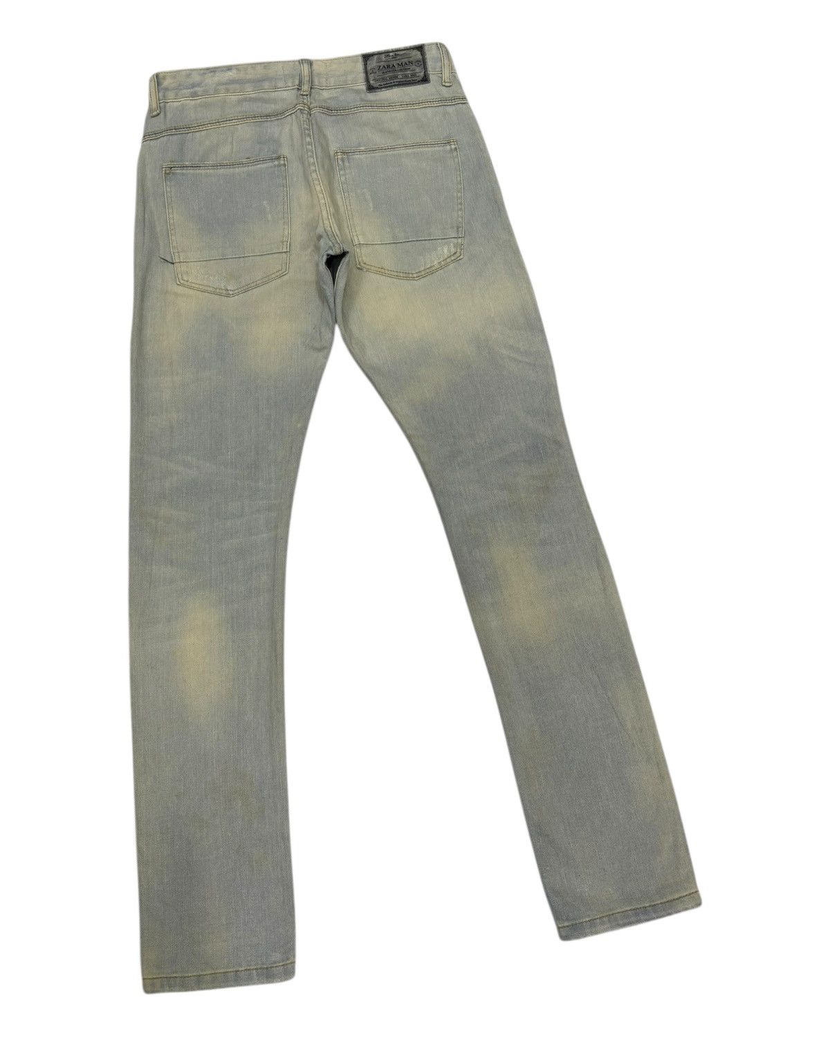 Kapital × Zara ZARA JEANS MUD WASH DISTRESSED DENIM Size US 30 / EU 46 - 7 Thumbnail
