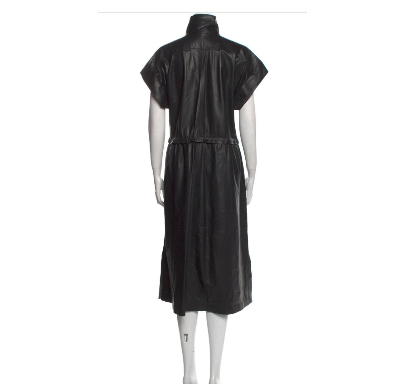 Bogner Bogner Lambskin Midi Length Dress / Sz US6 (M) Size M / US 6-8 / IT 42-44 - 3 Thumbnail