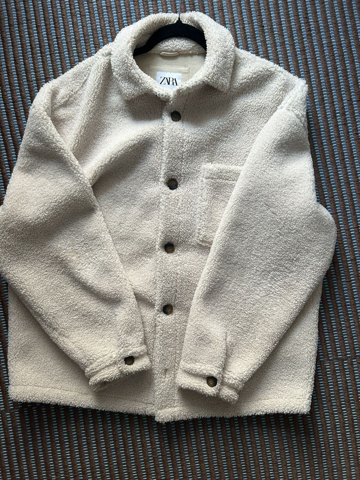 Zara Zara Fleece Jacket Size US L / EU 52-54 / 3 - 1 Thumbnail