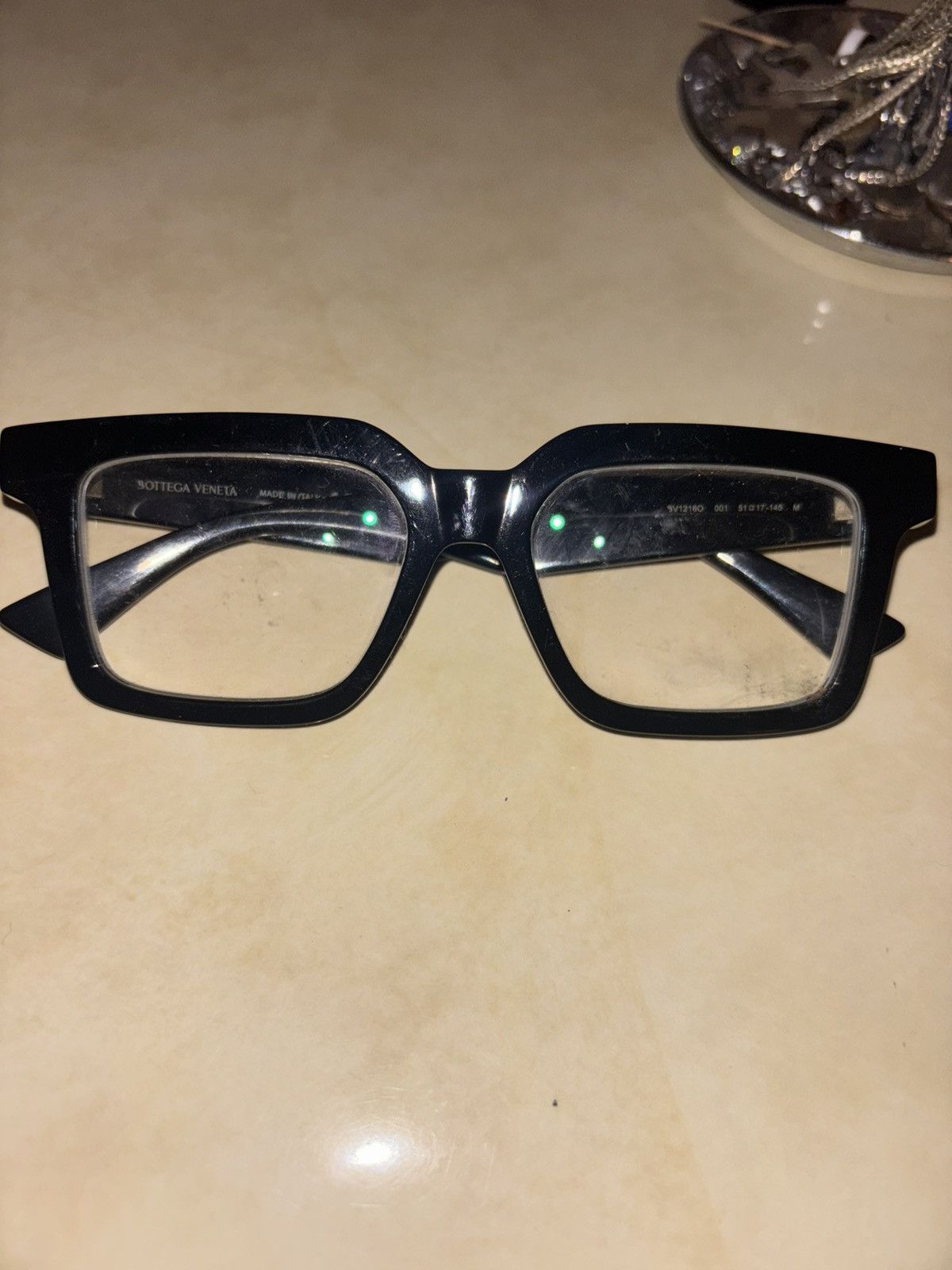 Bottega Veneta Bottega Vanetta BV12340 001 Glasses Size ONE SIZE - 1 Thumbnail