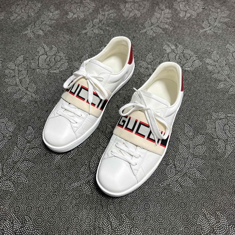 Gucci Gucci Ace Sport Low-Top Fashion Sneakers for Men 0079 Size US 9.5 / EU 42-43 - 1 Thumbnail