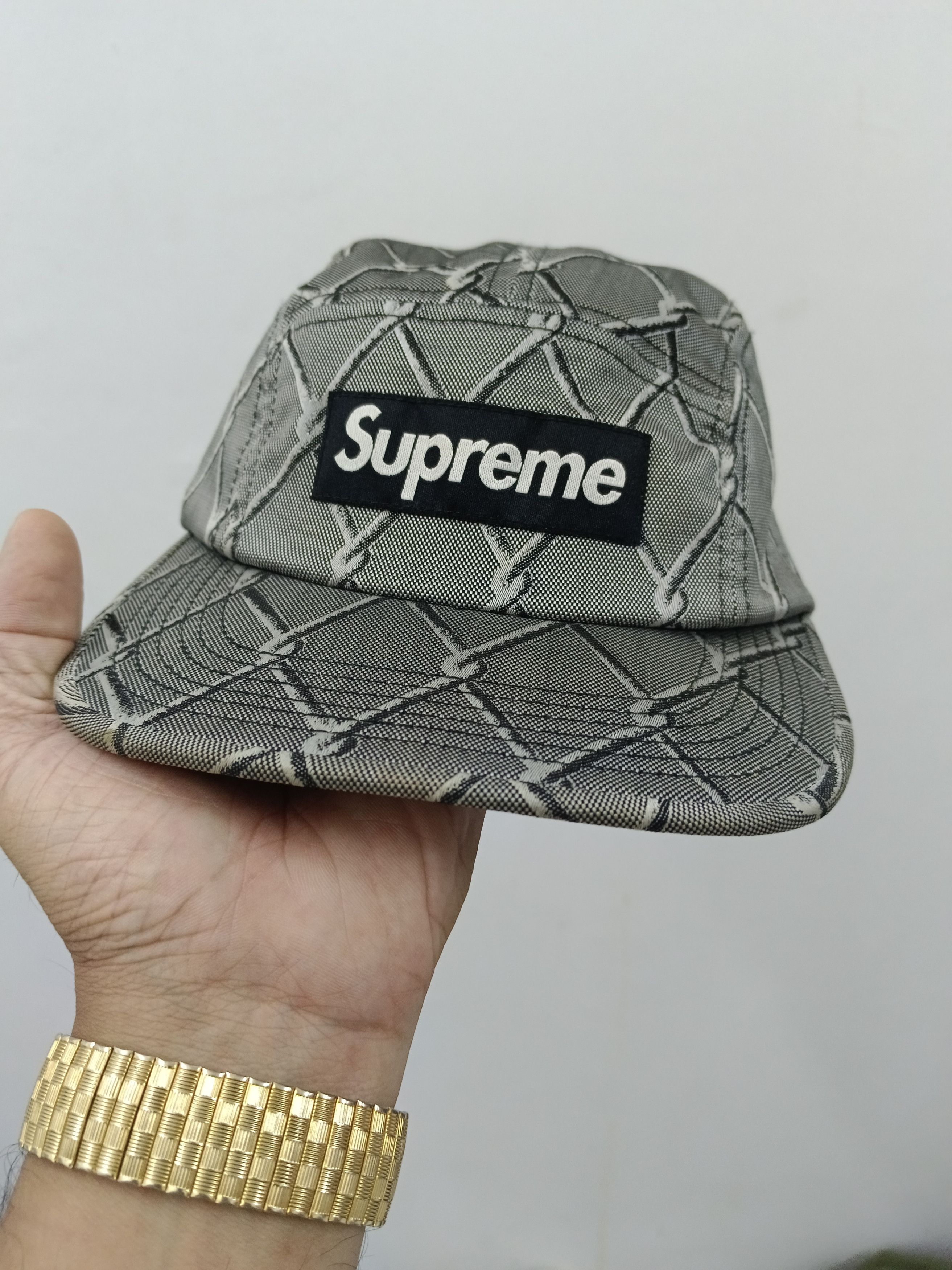Supreme Supreme Chainlink Camp Cap Size ONE SIZE - 2 Thumbnail