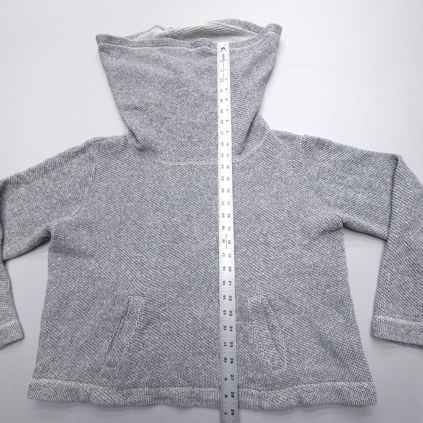 Eileen Fisher Eileen Fisher 100% Organic Cotton Pullover Sweater Womens Medium Gray Cowl Neck Size M / US 6-8 / IT 42-44 - 6 Thumbnail
