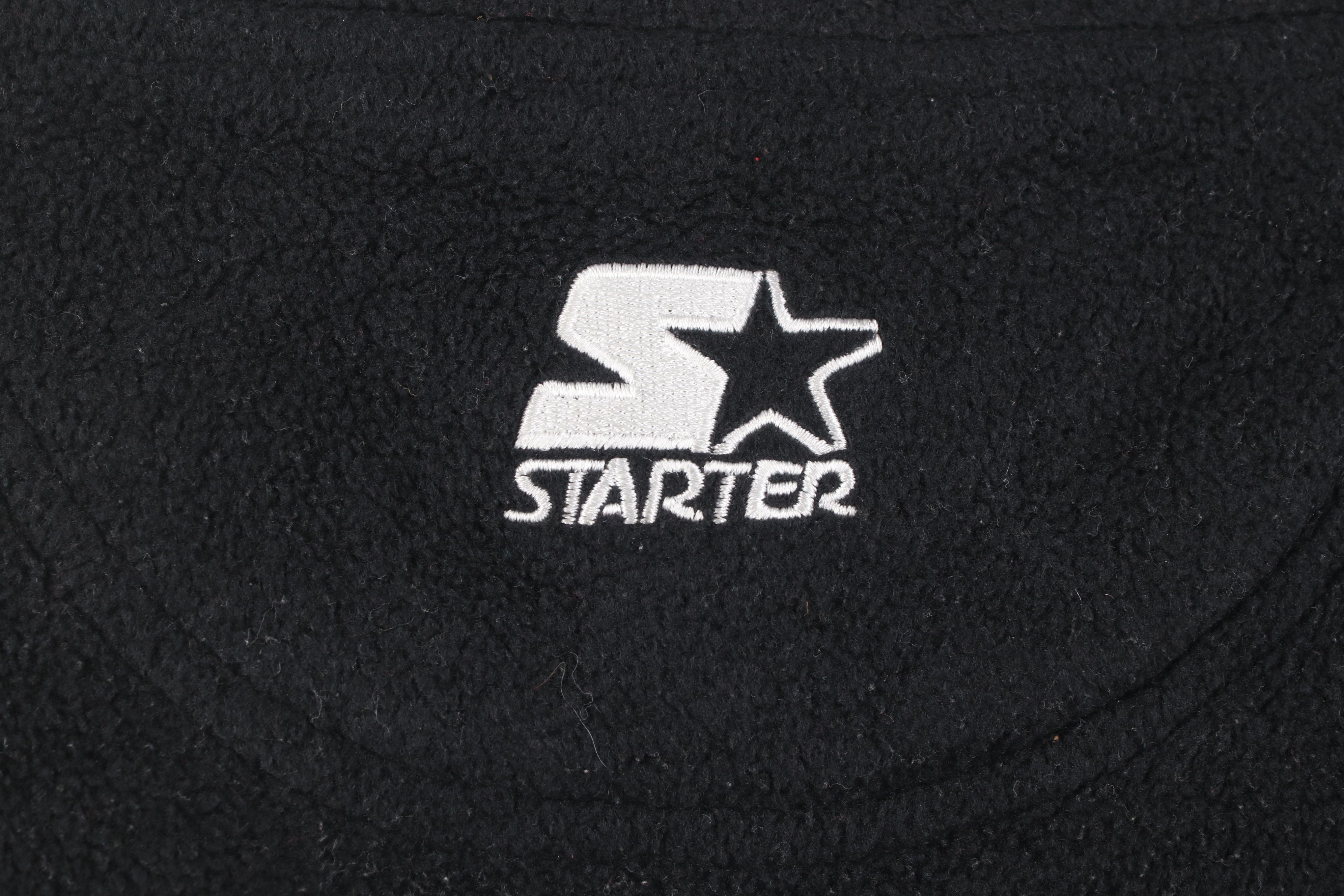 Starter Vintage 90s Starter Red Wings Hockey 1/4 Zip Fleece Sweater Size US XXL / EU 58 / 5 - 12 Thumbnail