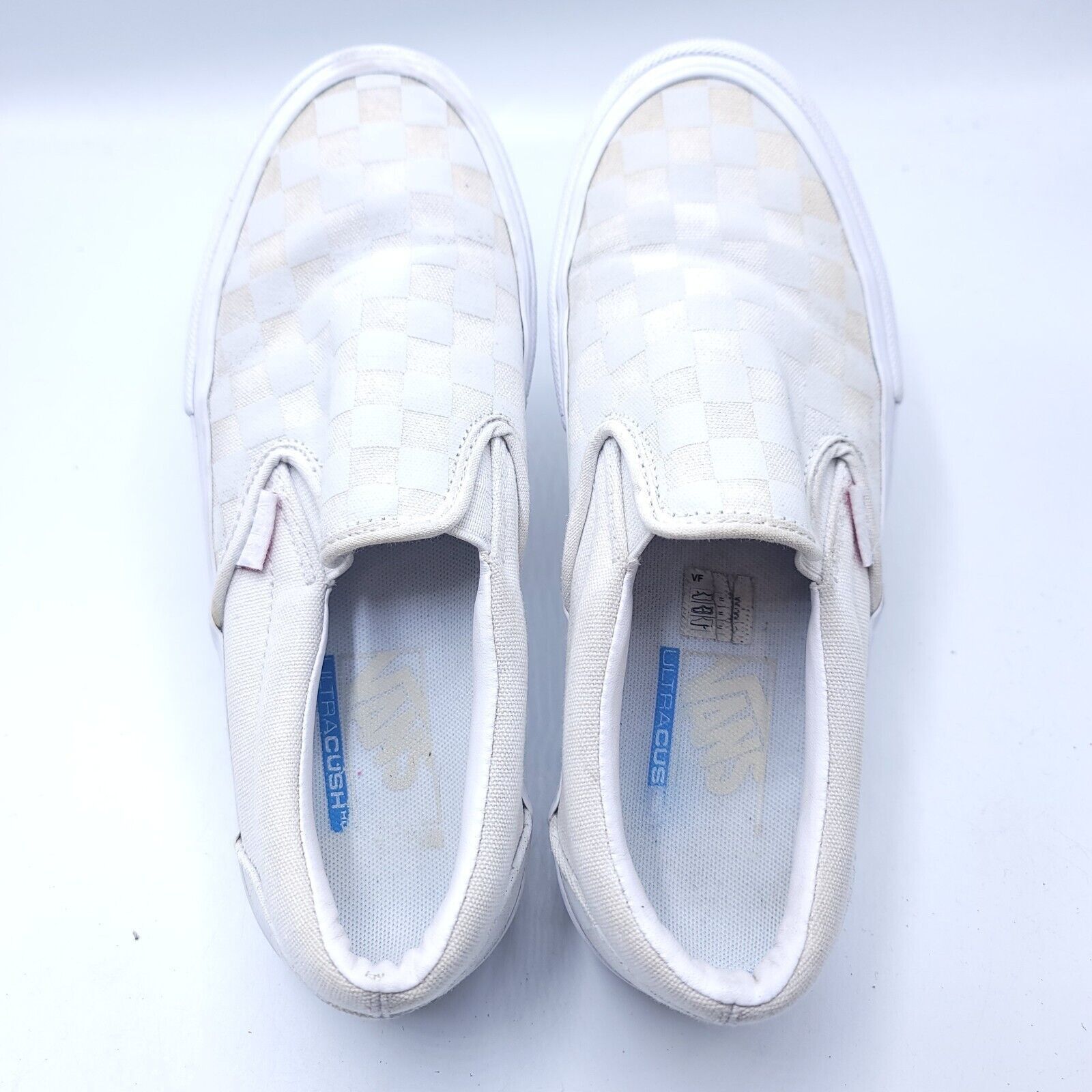 Vans Vans Off The Wall Sneaker Shoe Mens Size 6.5 721454 White Size US 6.5 / EU 39-40 - 4 Thumbnail