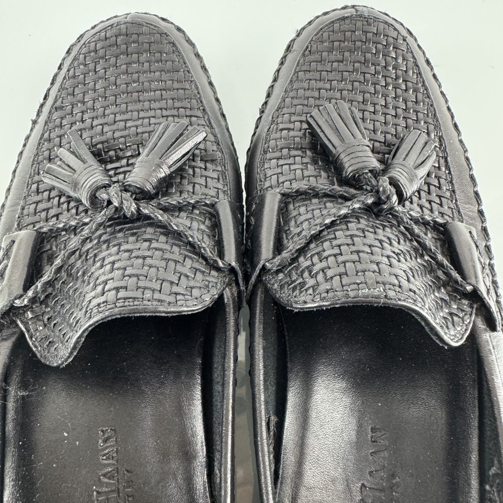 Cole Haan Cole Haan Country Marcy Woven Black Leather Loafer Shoes 8.5 Size US 8.5 / EU 41-42 - 5 Thumbnail