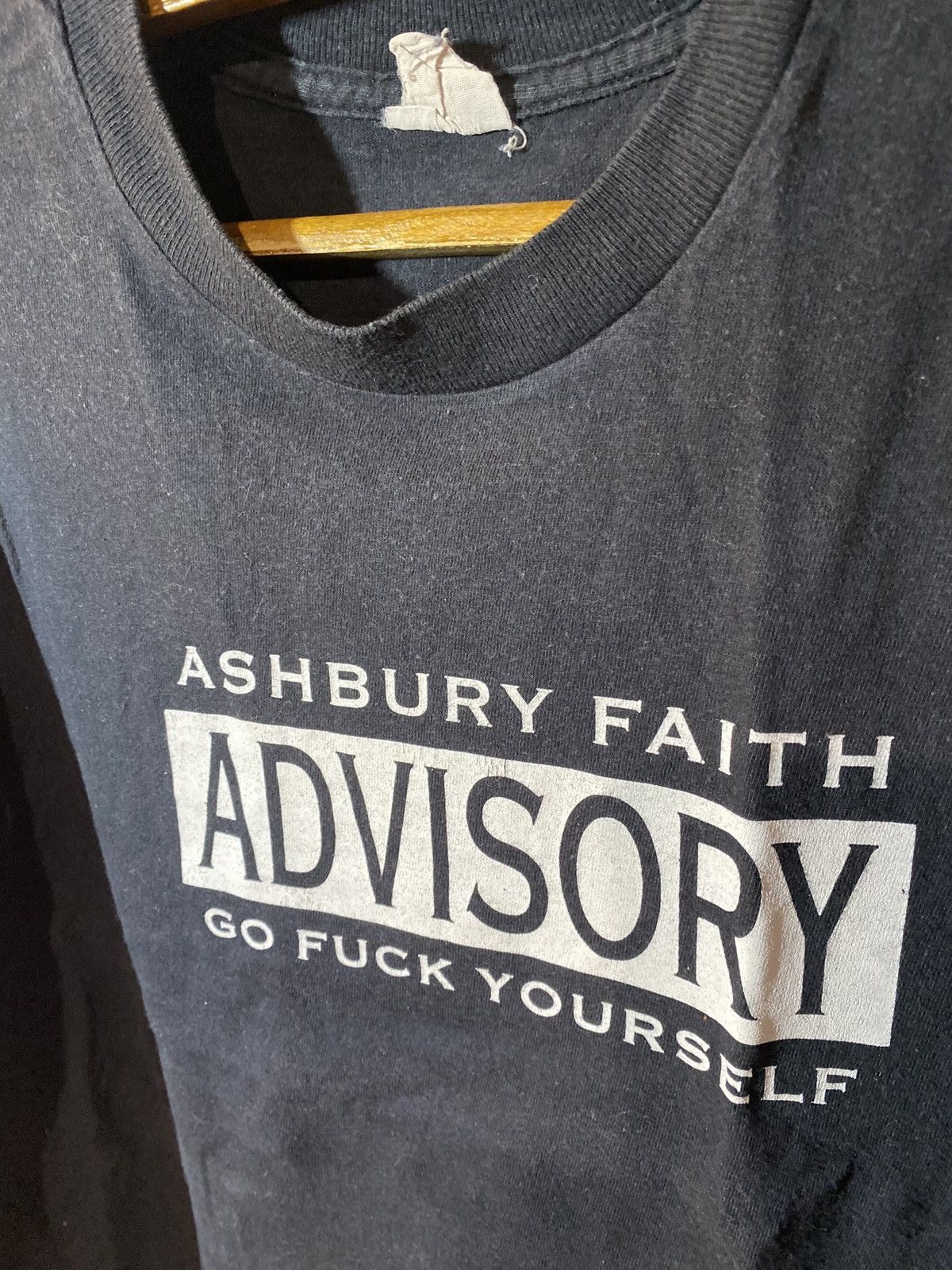 Band Tees × Vintage Vintage 90s Ashbury faith shirt Size US M / EU 48-50 / 2 - 2 Thumbnail