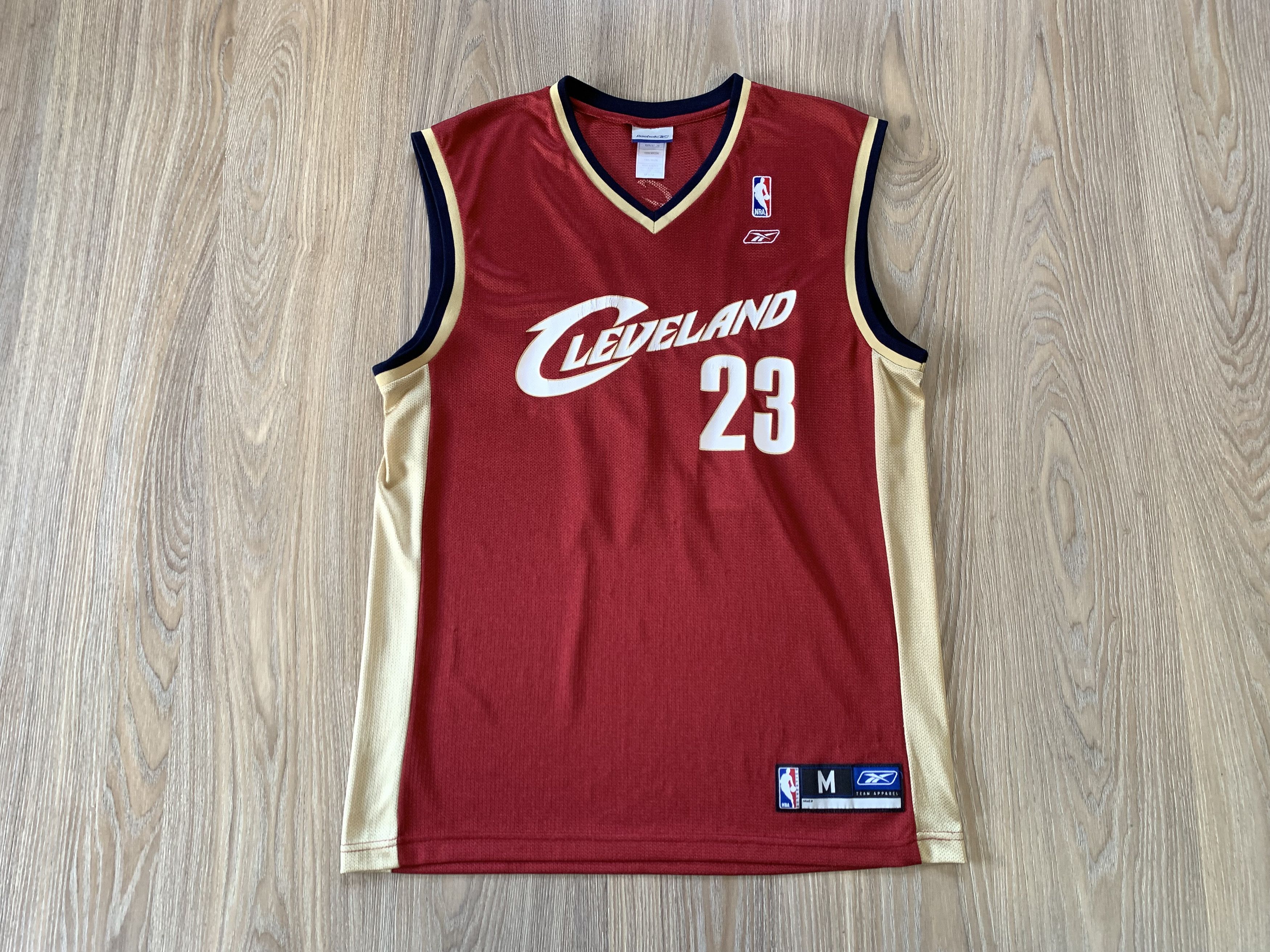 NBA × Reebok × Vintage Vintage Cleveland Cavaliers Lebron James #23 Size US M / EU 48-50 / 2 - 2 Thumbnail