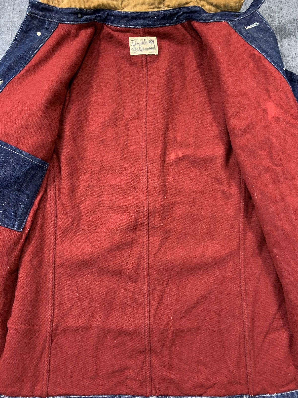 The Real McCoy's Vintage Double Diamond Workers Heavy Denim Padded Detroit Size US M / EU 48-50 / 2 - 5 Thumbnail