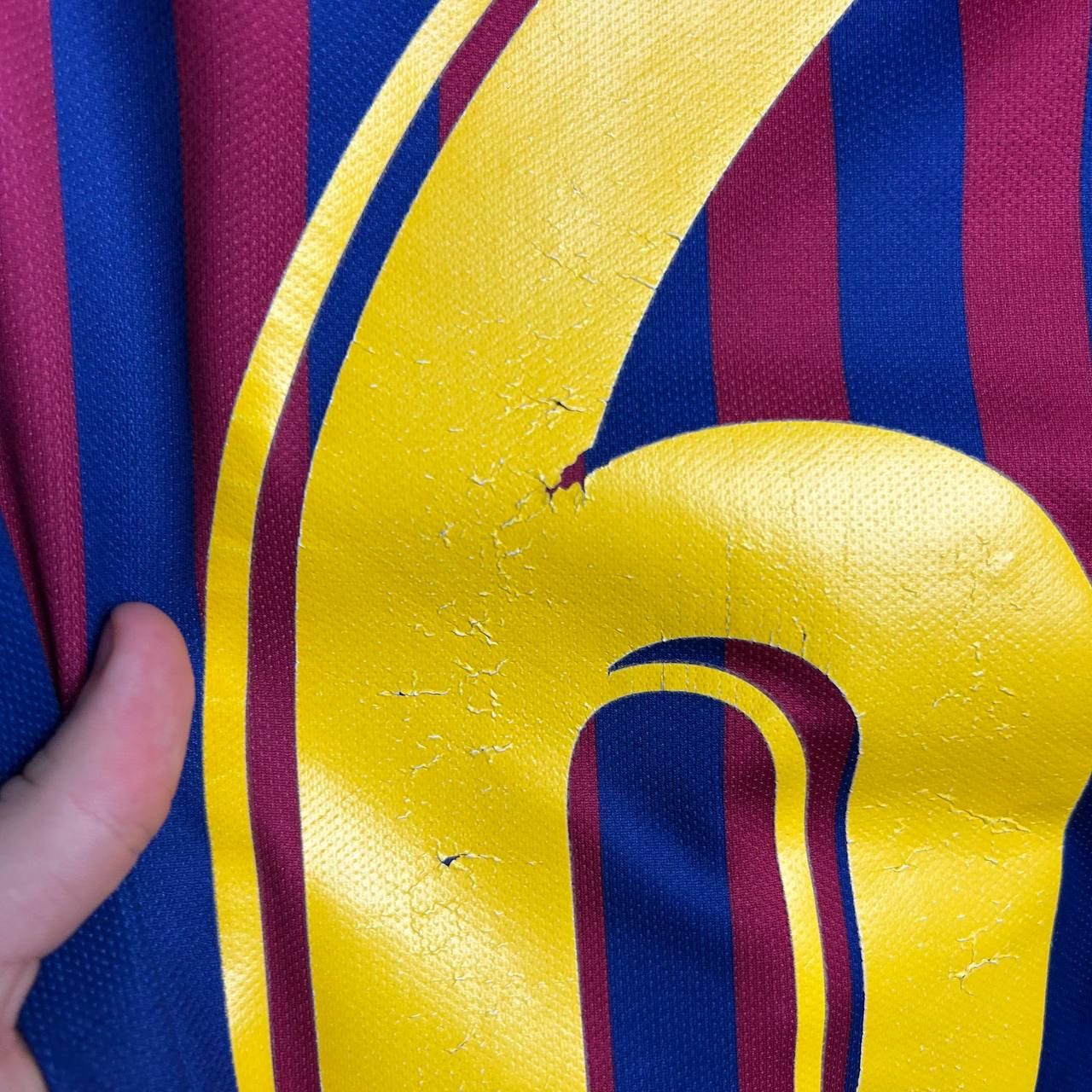 Nike Mens Nike FC Barcelona 2018 Origi player soccer jersey Size US S / EU 44-46 / 1 - 14 Thumbnail