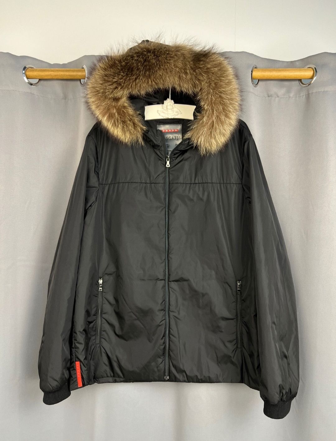 Prada Vintage Prada Gore Tex Fur with lining jacket Size US L / EU 52-54 / 3 - 2 Thumbnail