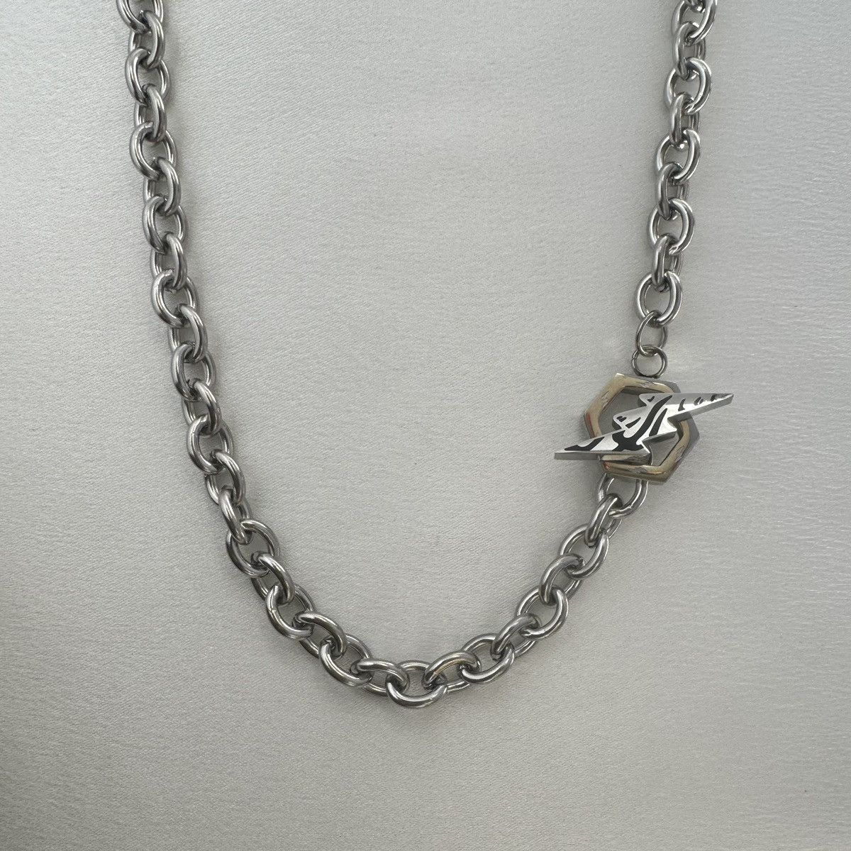 Other Lightning Link Chain Necklace for Men Women Unisex Style Size ONE SIZE - 2 Thumbnail