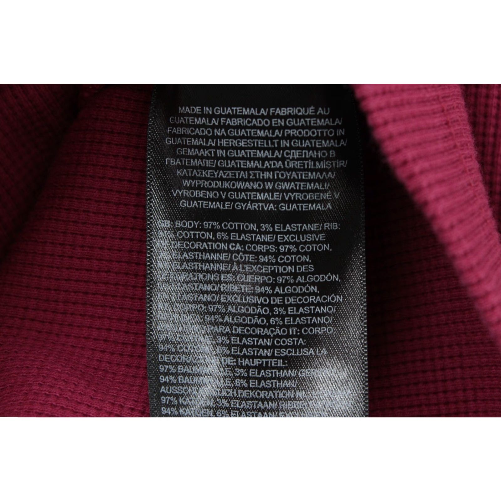 The North Face The North Face Henley Thermal Shirt Men XL Red Long Sleeve Waffle Knit Knit Cotton Blend Thermal Shirt, Regular Fit, Pre-Owned-Excellent Condition Size US XL / EU 56 / 4 - 7 Thumbnail