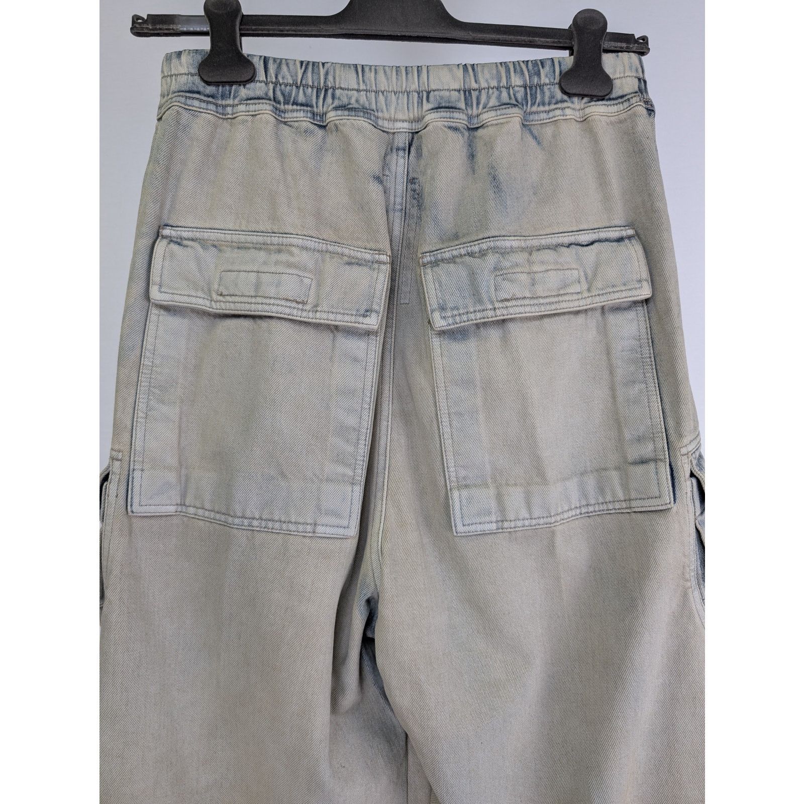 Rick Owens Drkshdw o1rshd1 Double Cargo Jumbo Belas Trouser Sky/Orange Degrade Size US 32 / EU 48 - 15 Thumbnail