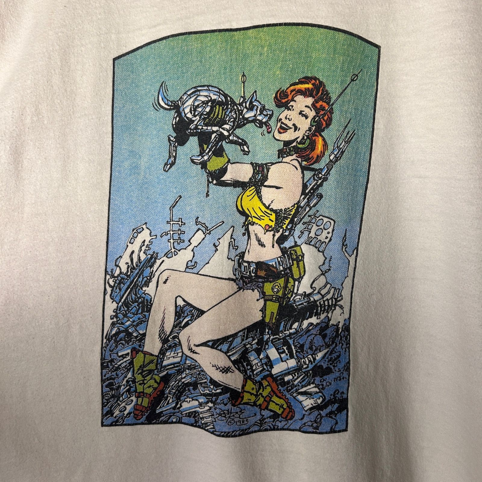 Other RARE Moebius Graphitti Comics DC 80s Single Stitch Shirt L Size US L / EU 52-54 / 3 - 3 Thumbnail