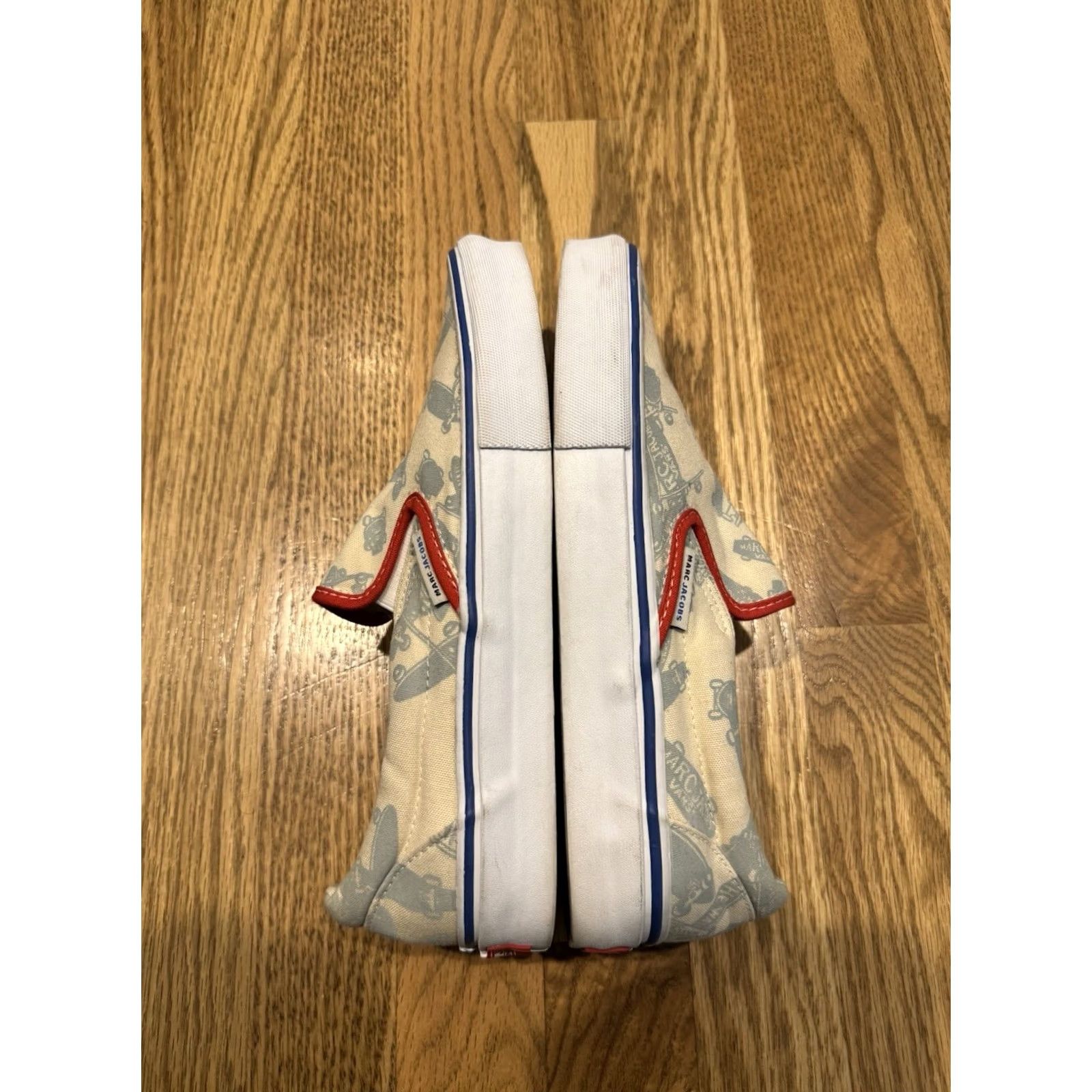 Marc Jacobs Vans Marc Jacobs LX Slip-On Sneakers Unisex Adults Size 8 US Beige Regular Size US 10 / IT 40 - 4 Thumbnail