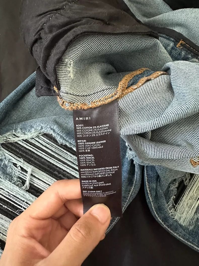 Amiri Amiri 16AW MX1 Jeans 2502-Nextarrow Size US 30 / EU 46 - 5 Thumbnail