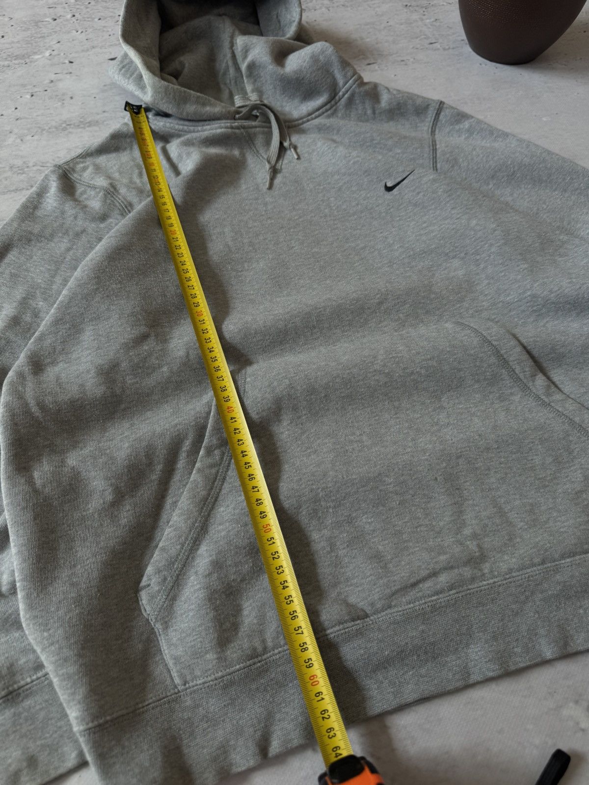 Nike × Vintage NIKE VINTAGE 00s y2k OVERSIZE BAGGY HOODIE BASIC LOGO Size US S / EU 44-46 / 1 - 7 Thumbnail